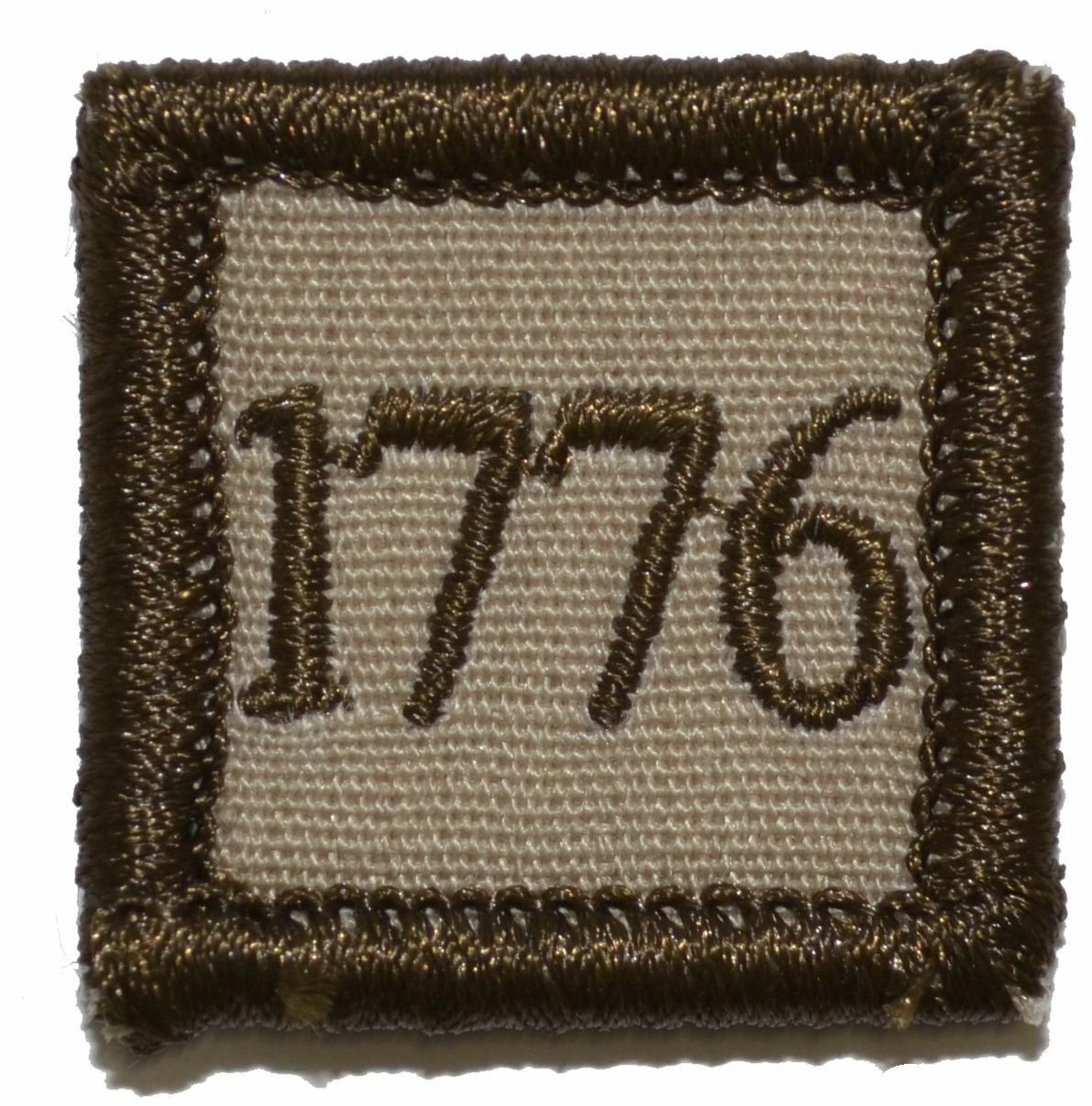 1776 - 1"x1" w/ Fastener Military Patch
