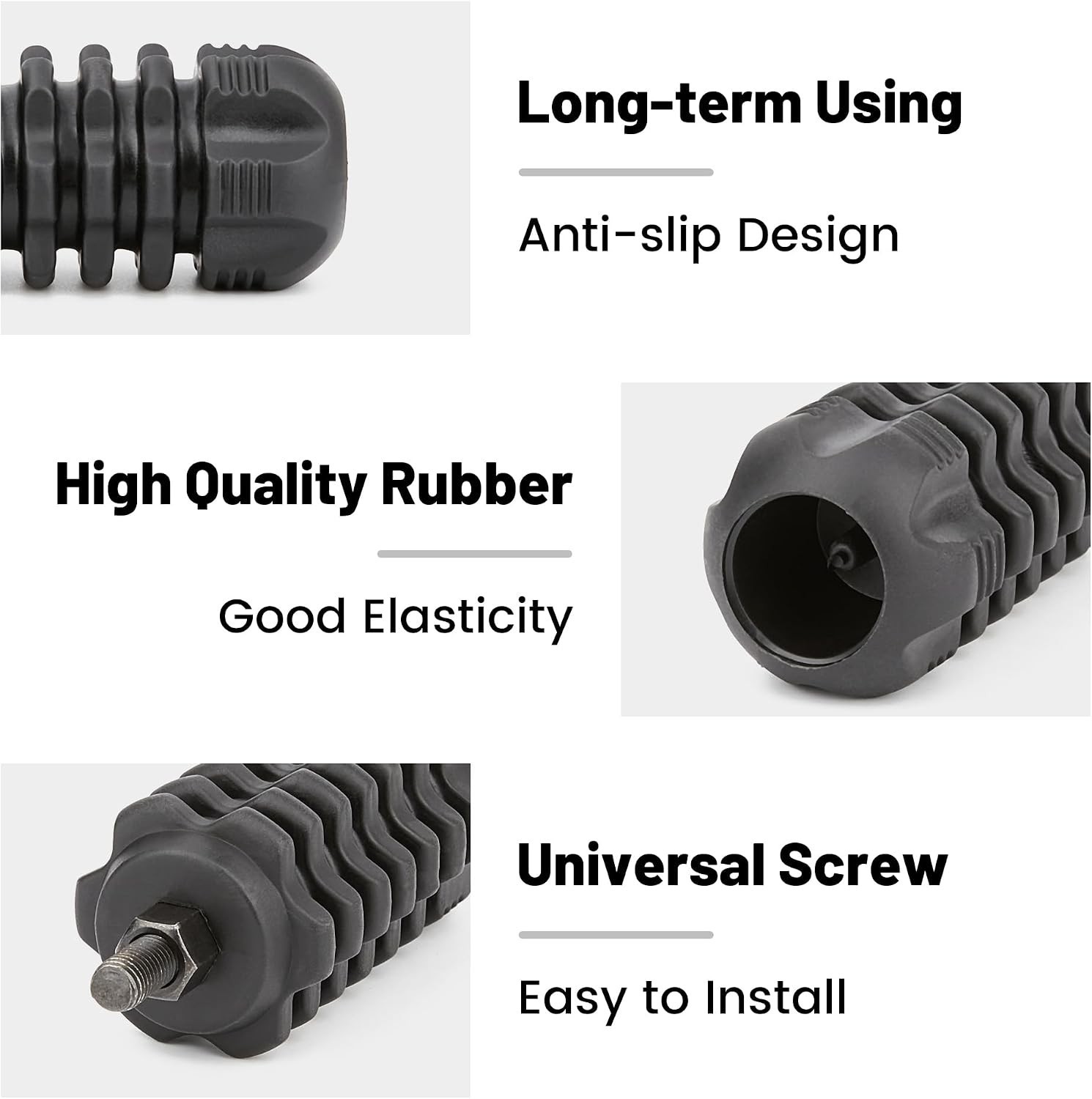 Lightweight Universal Bow Stabilizer Set with Vibration Dampening - 4 Pack