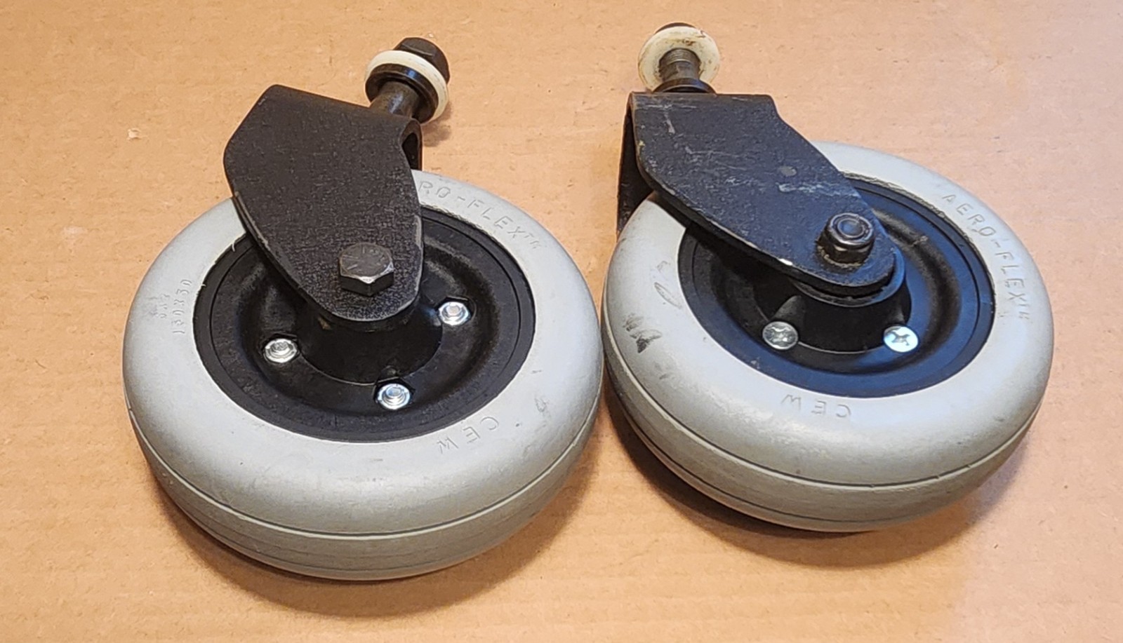 Used Invacare Pronto M51 Power Wheelchair 2 Rear Casters W/ Forks 6x2