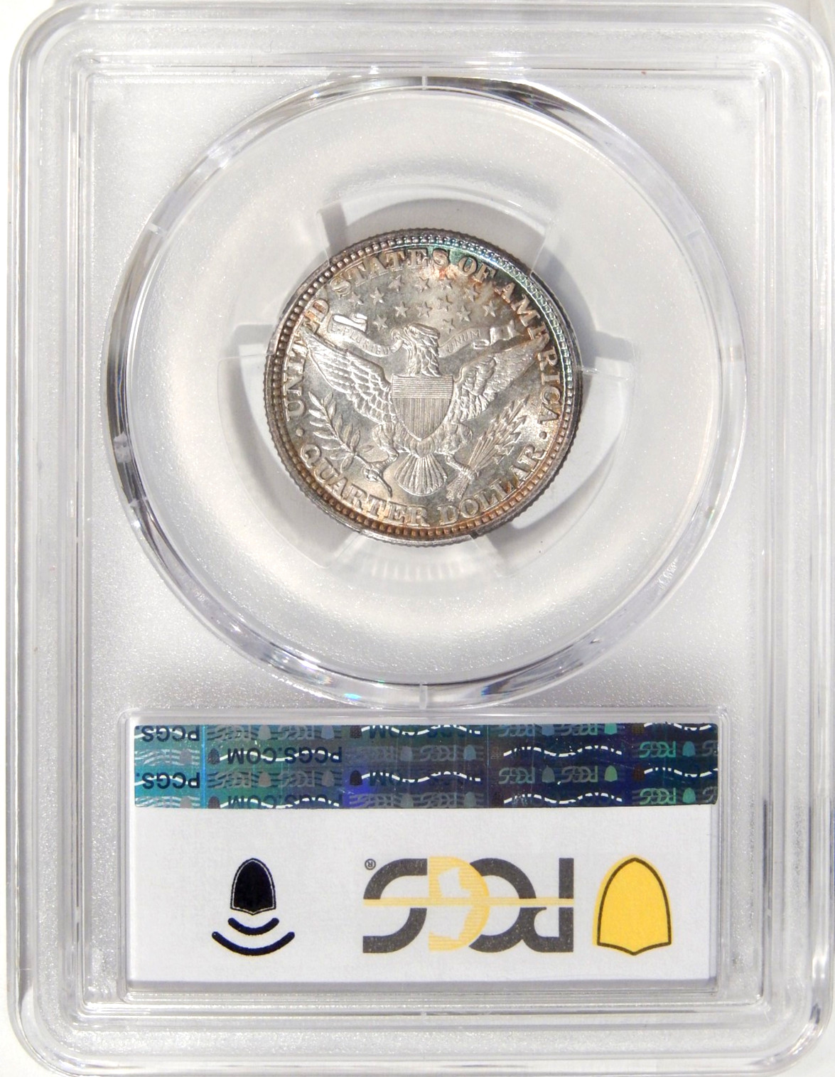 1892 25c PCGS MS 66 ~ BEAUTIFUL SILVER BARBER QUARTER