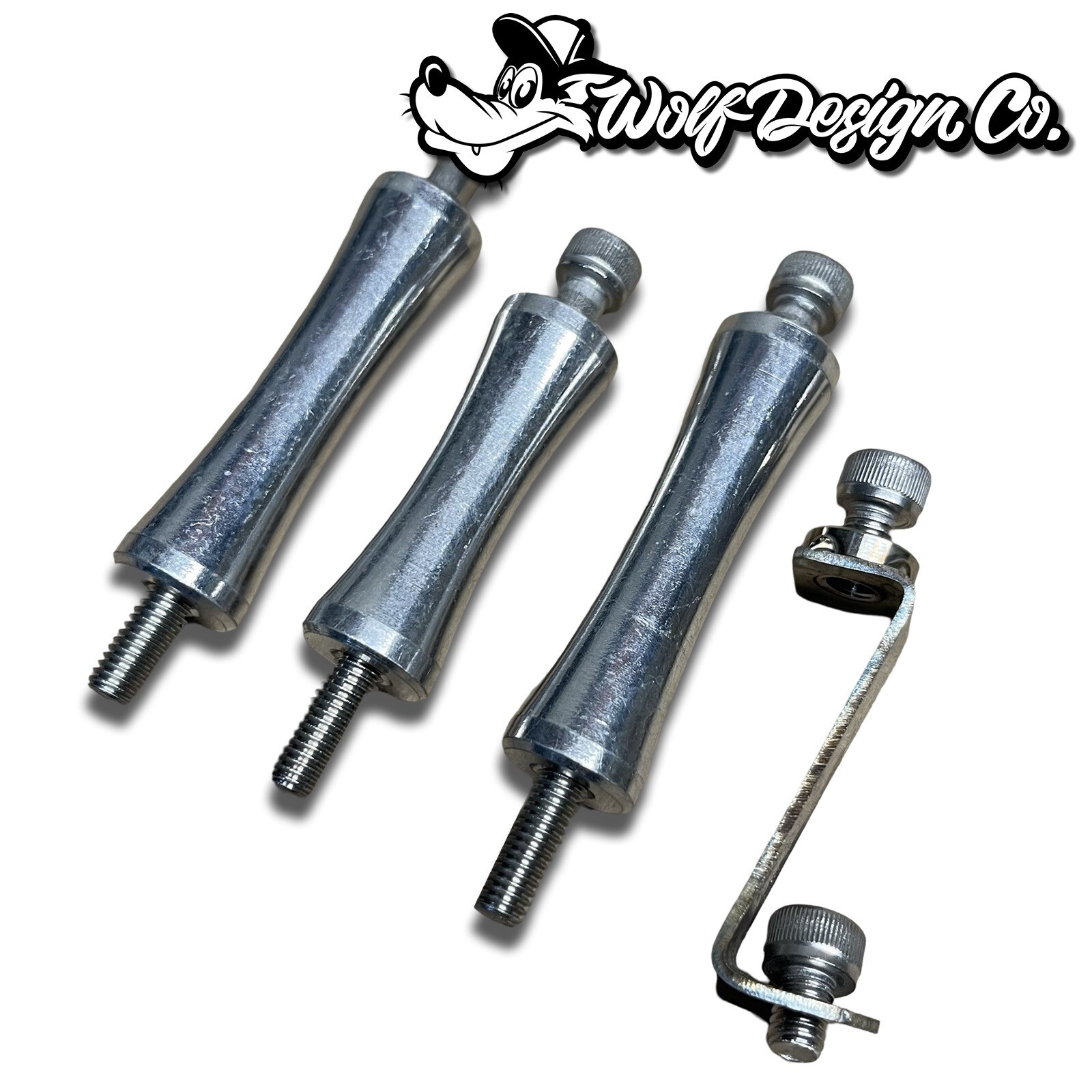 LS Coil Pack Covers Pair Black Aluminum
