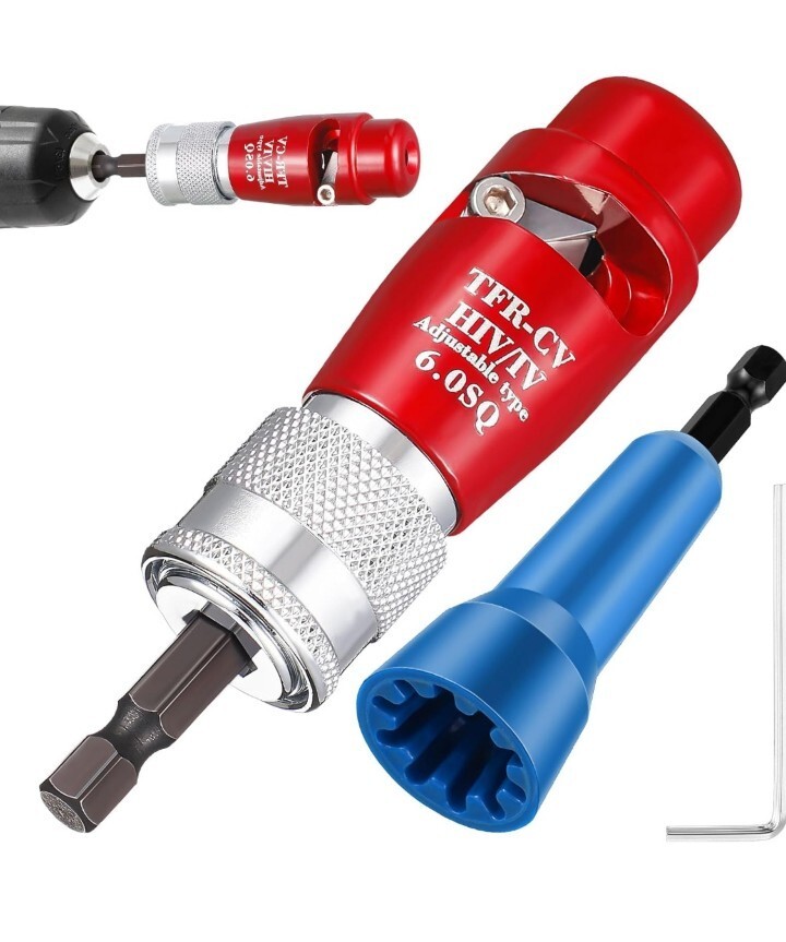 Gisafai 2 Pcs 9 AWG Electric Wire Stripper Tool Wire Twisting Tool Wire Twister
