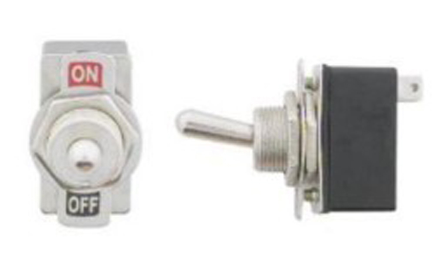 One Light Duty Full Size Toggle Switch SPST On-Off Part SW111