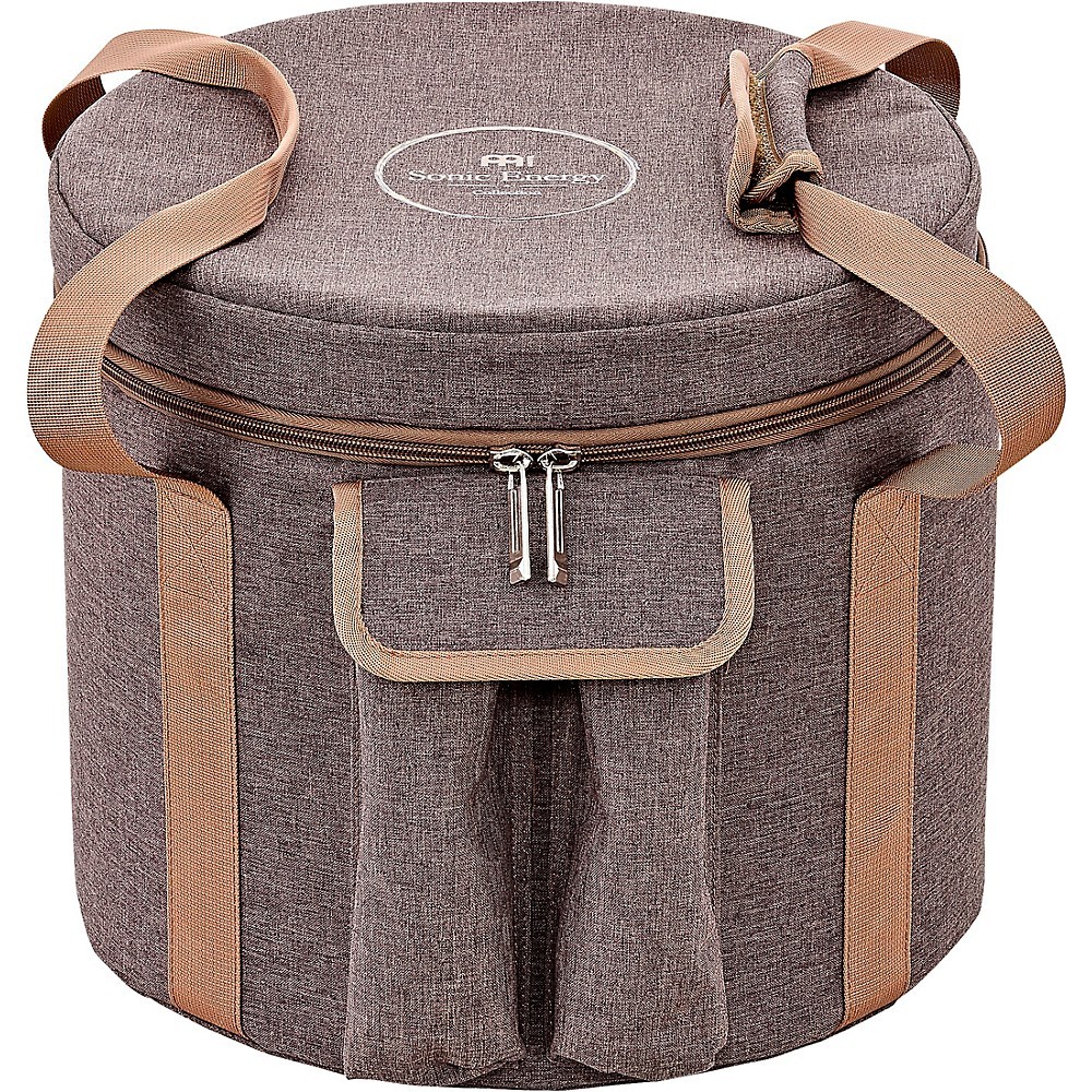MEINL Sonic Energy Crystal Singing Bowl Bag 10 in. Brown