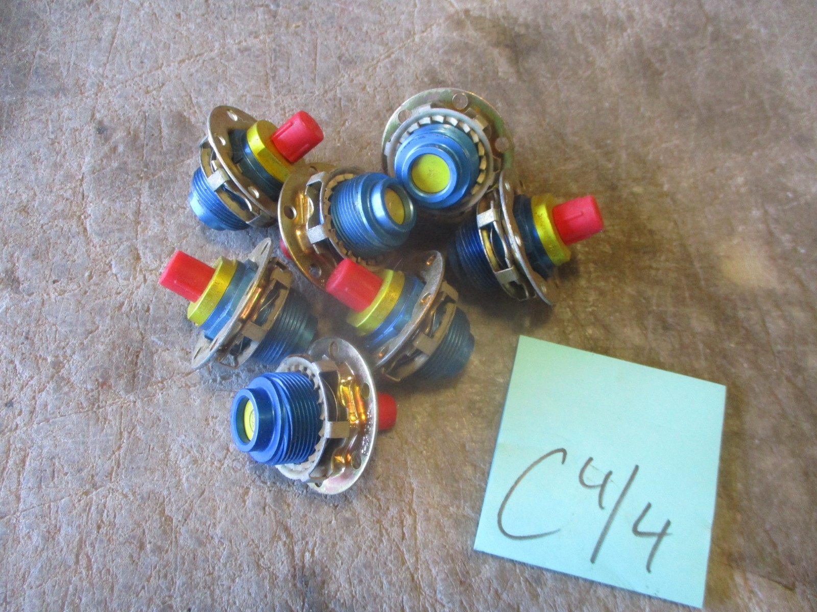 7 NOS Aeroquip Couplings  A 150-22-8, A12/01, 4Q01 Coupling Half Quick Disconnec
