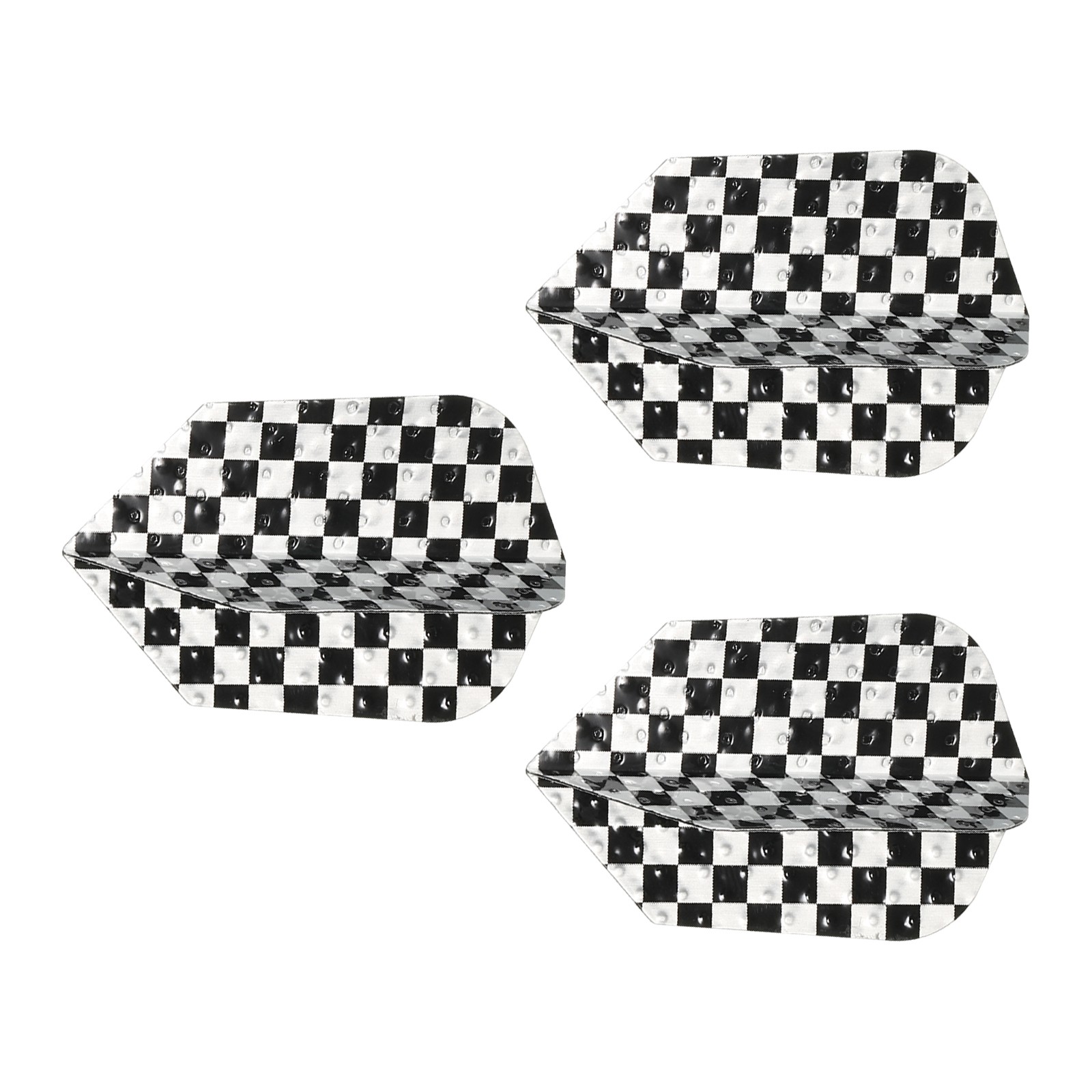 3Pc Dart Shaft Ring,Aluminum Foil Unique Design Dart Accessory Black Silver Tone