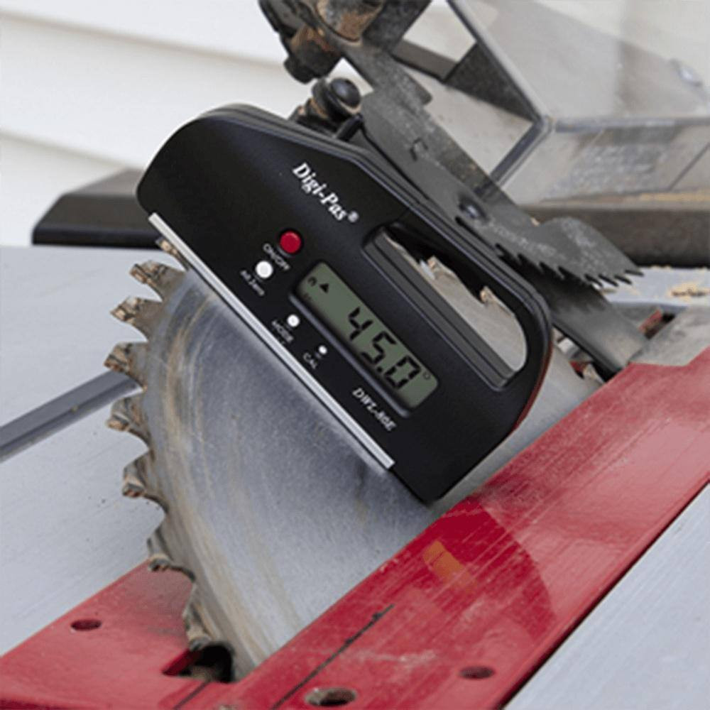 4 In. Pocket Size Digital Level with Electronic Angle Gauge Protractor Angle Fin