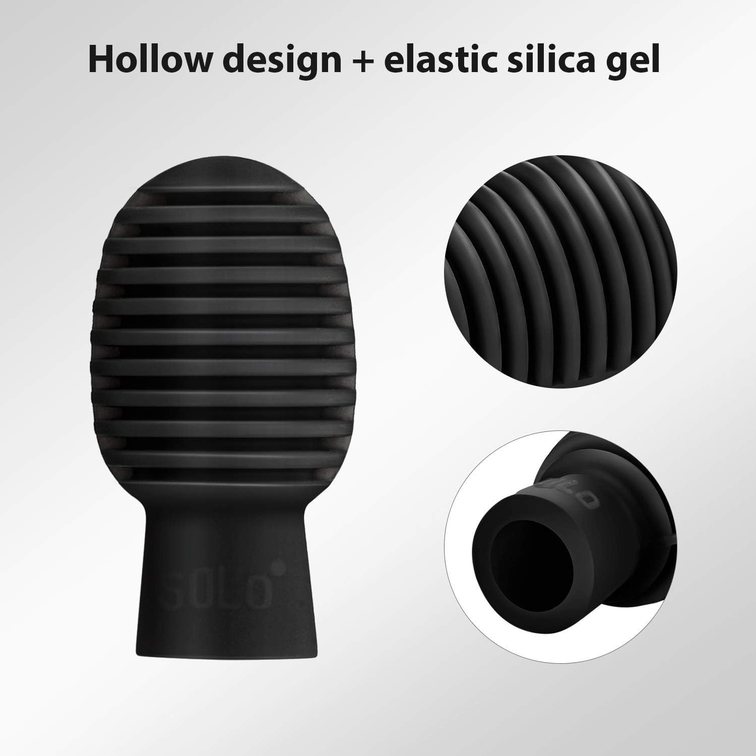 4-Piece Silicone Drum Mute Tips for Ultimate Quiet Practice - Noise-Reducing