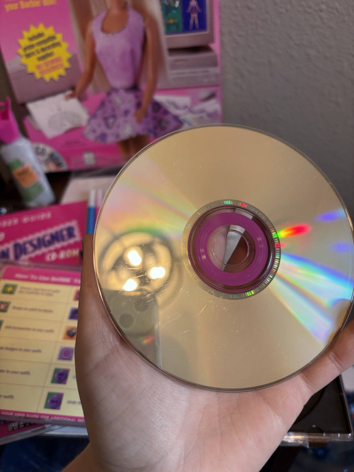 Barbie Fashion Designer CD-ROM + Refill Kit for Windows/Mac UNTESTED