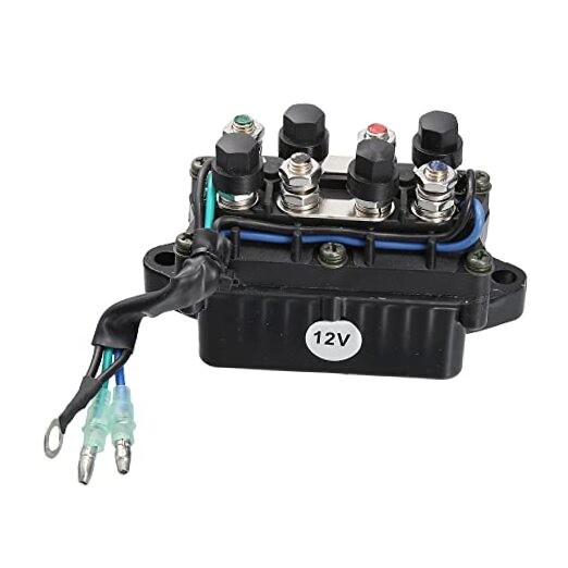 3 Pin Trim Relay 6H1-81950-00-00 for Yamaha 30-90HP 1992-2006 Outboards, 12V,