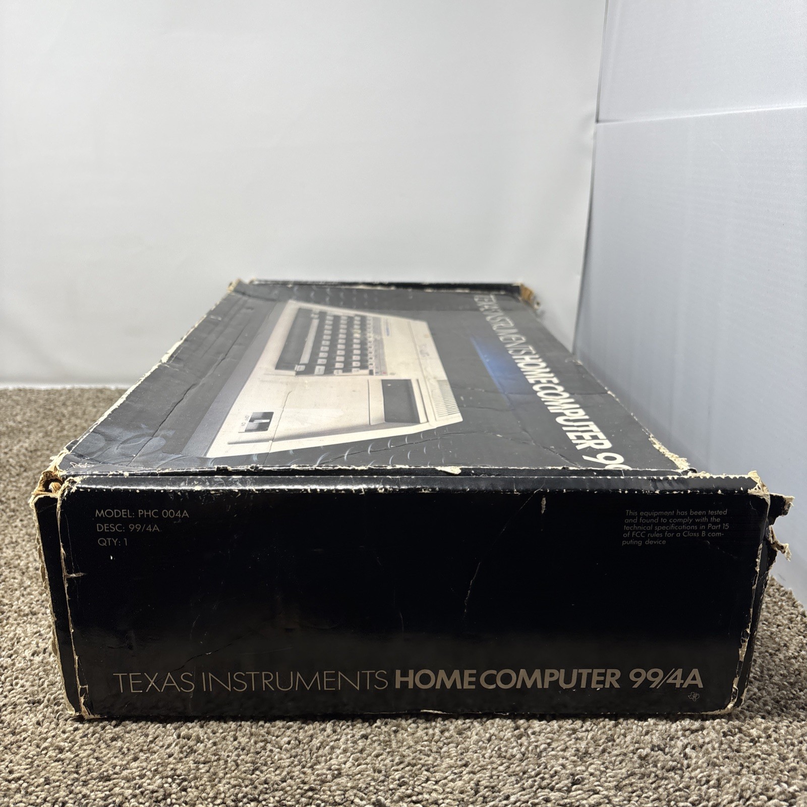 Texas Instruments TI-99/4A Home Computer In Box TESTED W Cables And Games