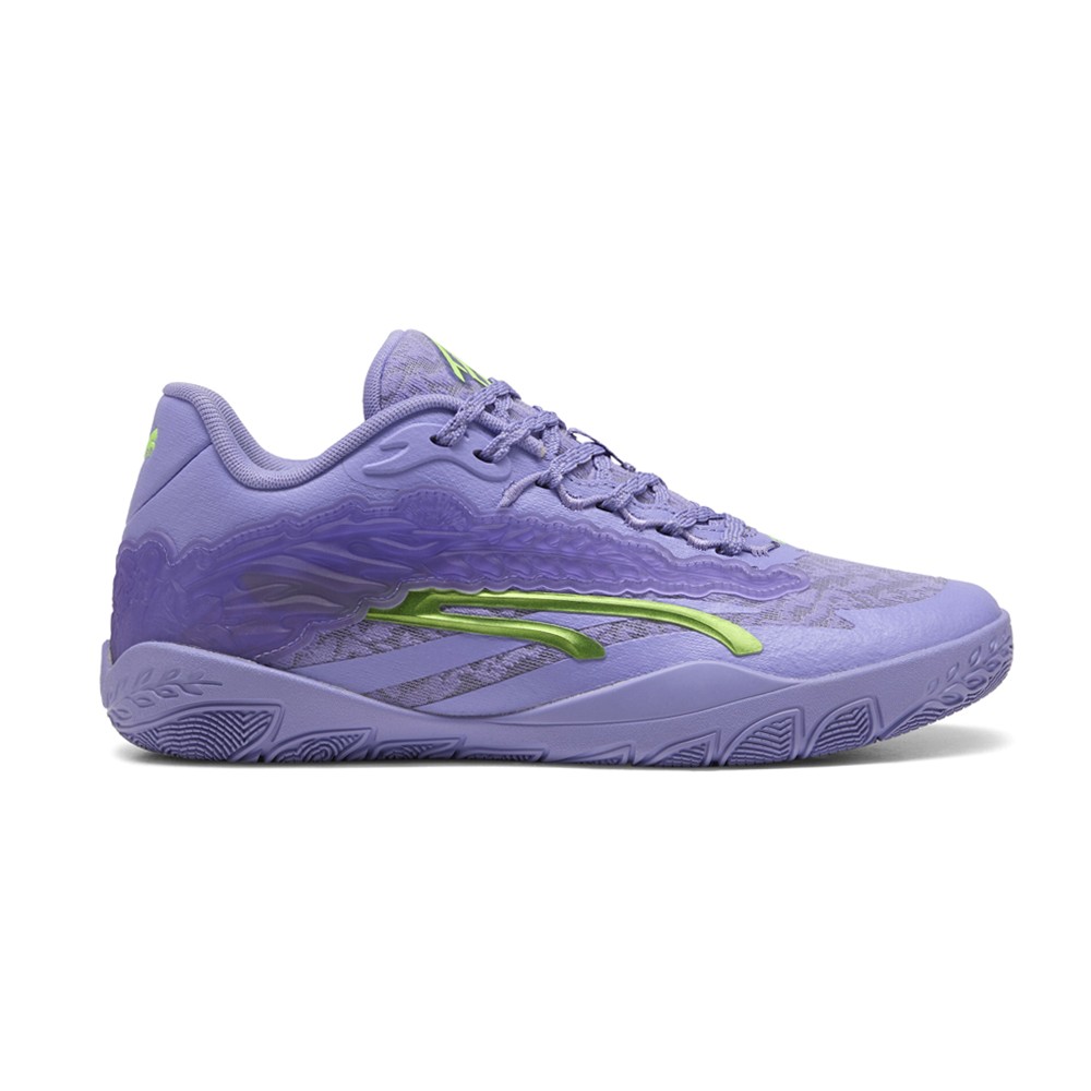PUMA Stewie 3 Lace Em Up Basketball  Womens Purple Sneakers Athletic Shoes 31134