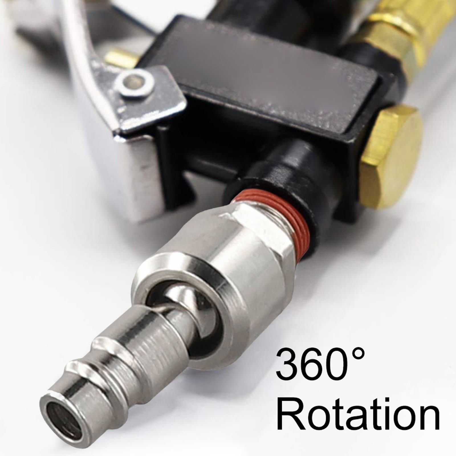 Industrial Quality 14 NPT Quick Connectors with Full Range of Hose Mobility