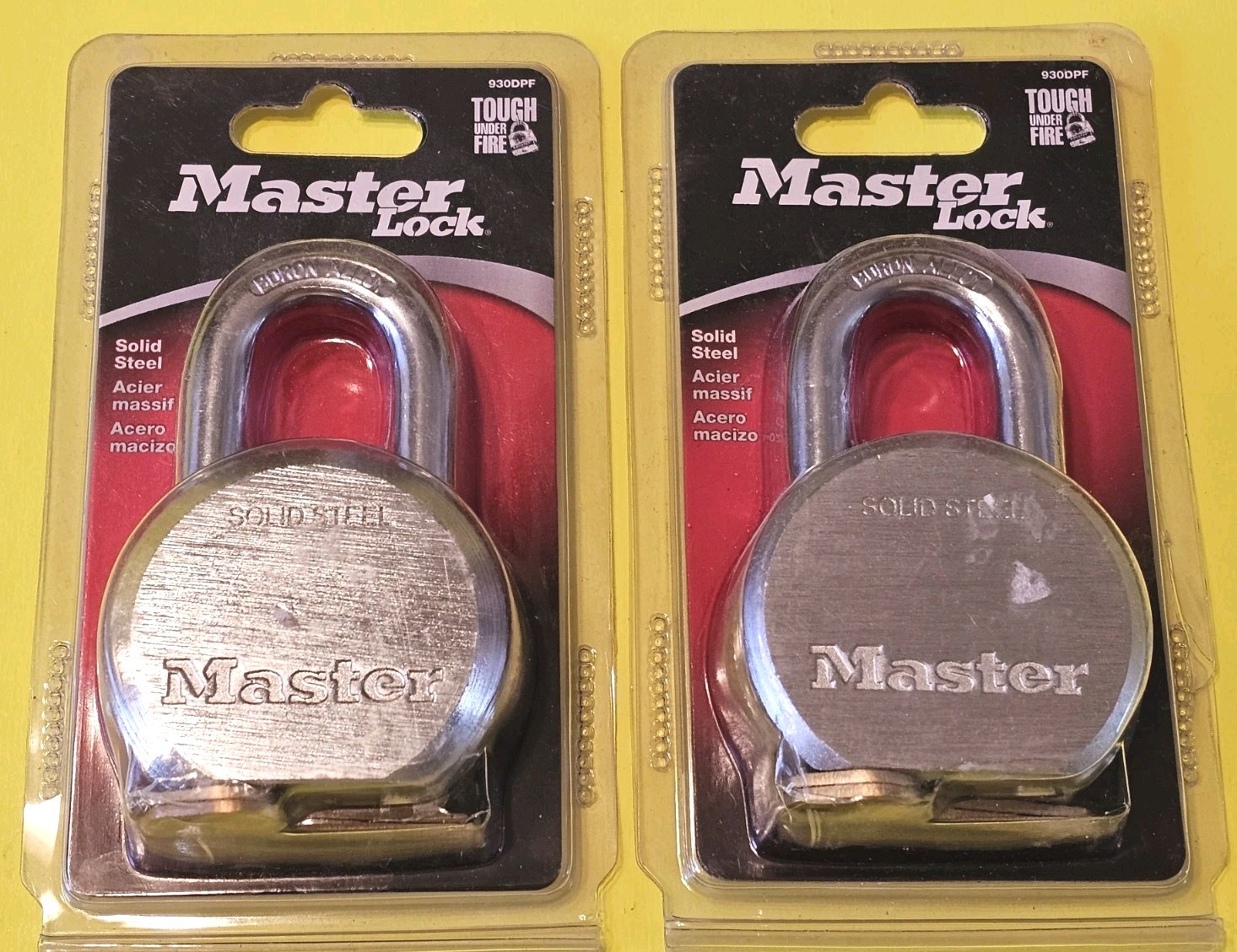 MASTER PADLOCK HIGH SECURITY Shed Gate Bike Truck Van Boat Chain Hasp  LOCK LOT
