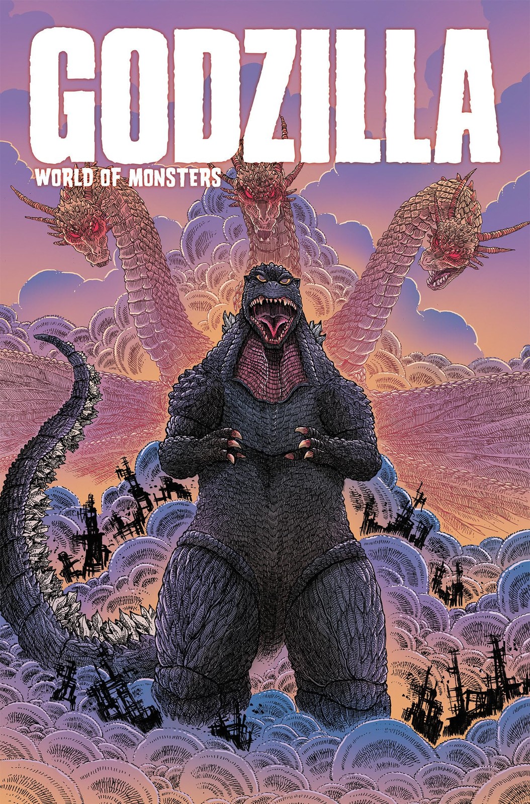 Godzilla: World of Monsters, Layman, John,Bunn, Cullen,Fialkov, Joshua, Excellen