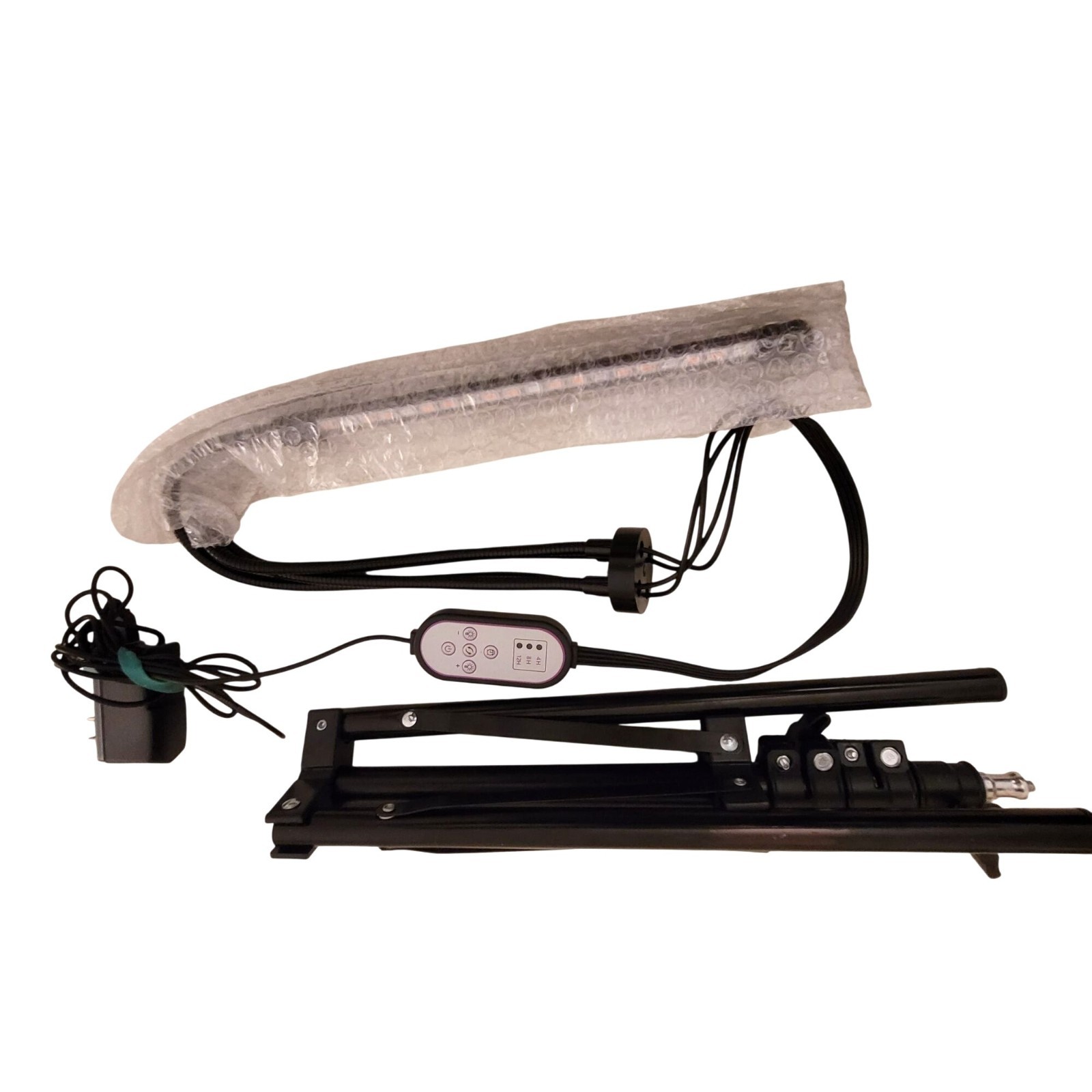 InFun Grow Light Adj Tripod Full Spectrum LED Controller 3 Modes Brightness