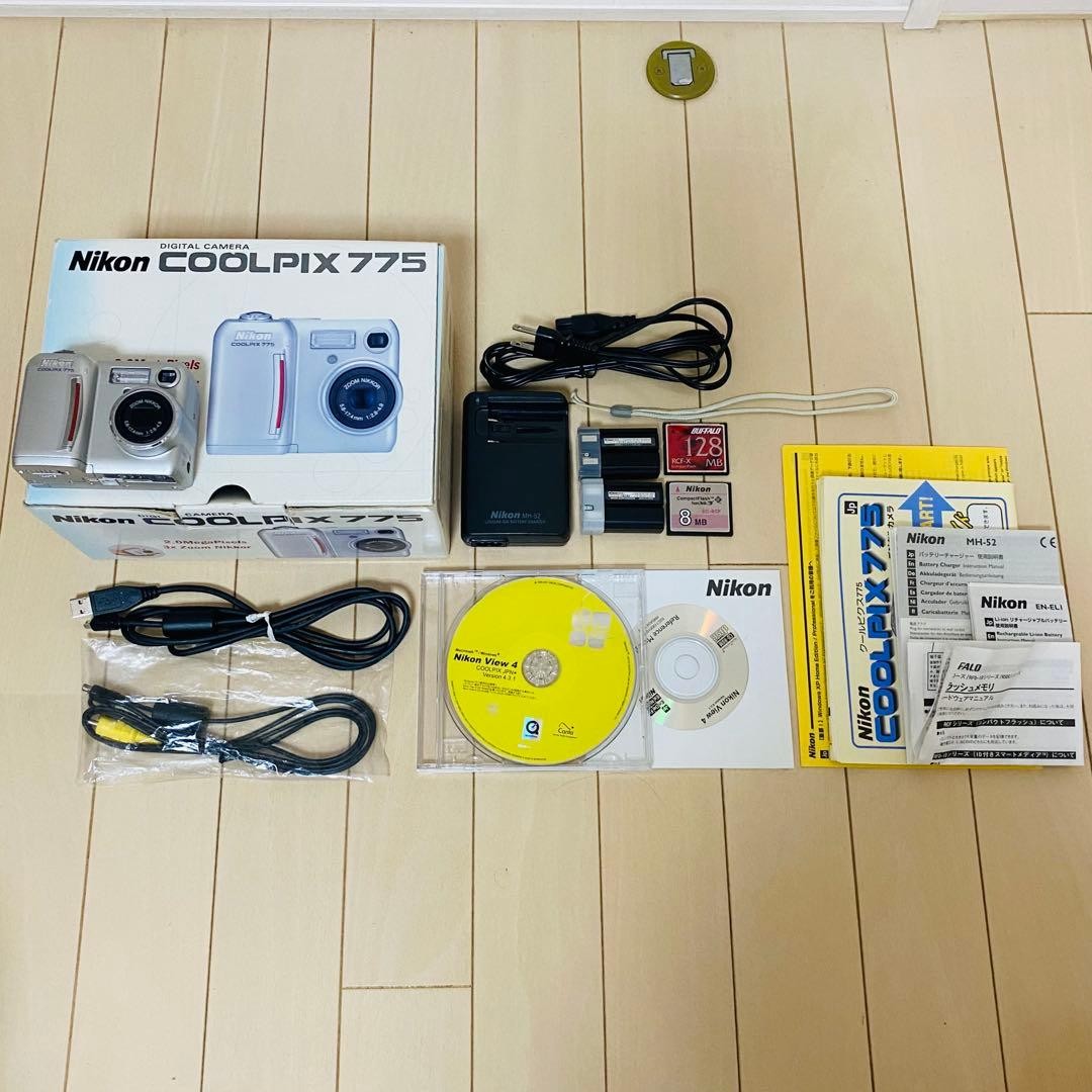 Nikon COOLPIX 775 Compact Digital Camera Tested Working Seller Japan