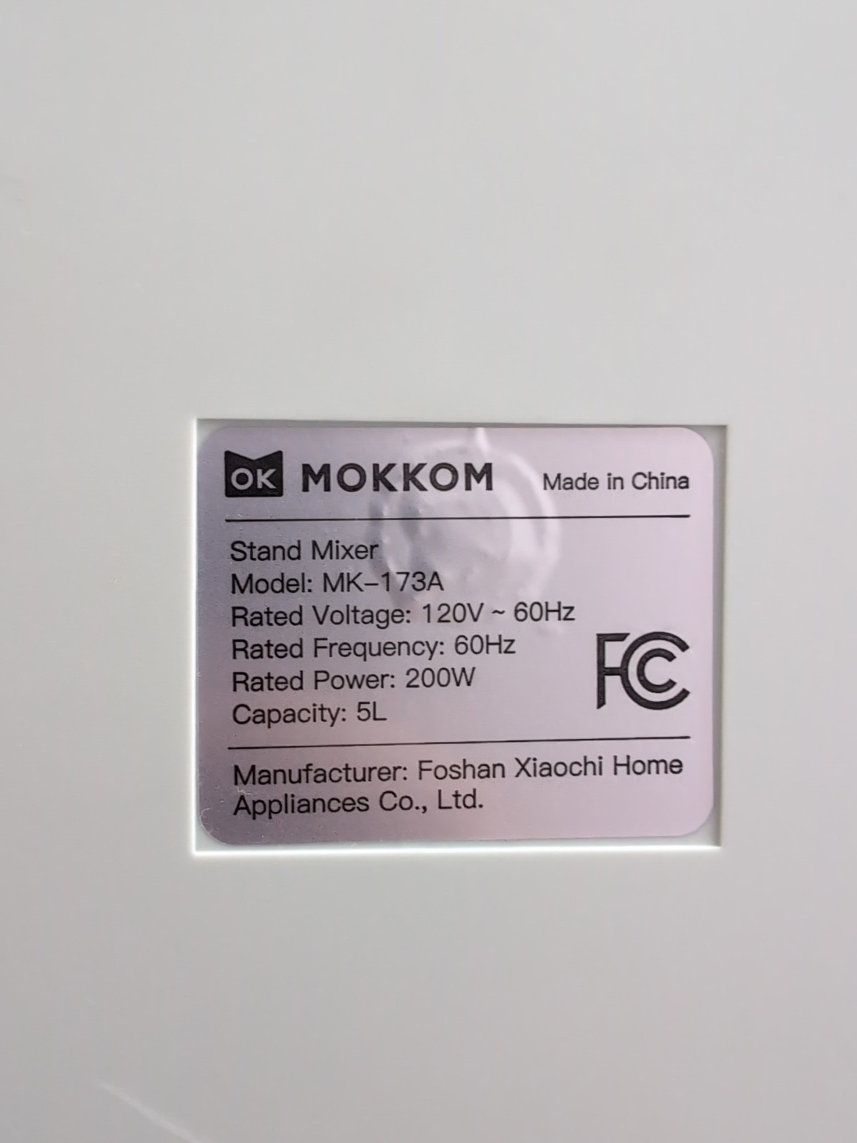 Mokkom Electric Dough Maker