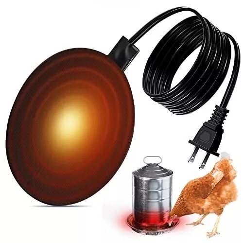 Chicken Water Heater For Winter Poultry Water Heater Warmer Base Chicken Coop