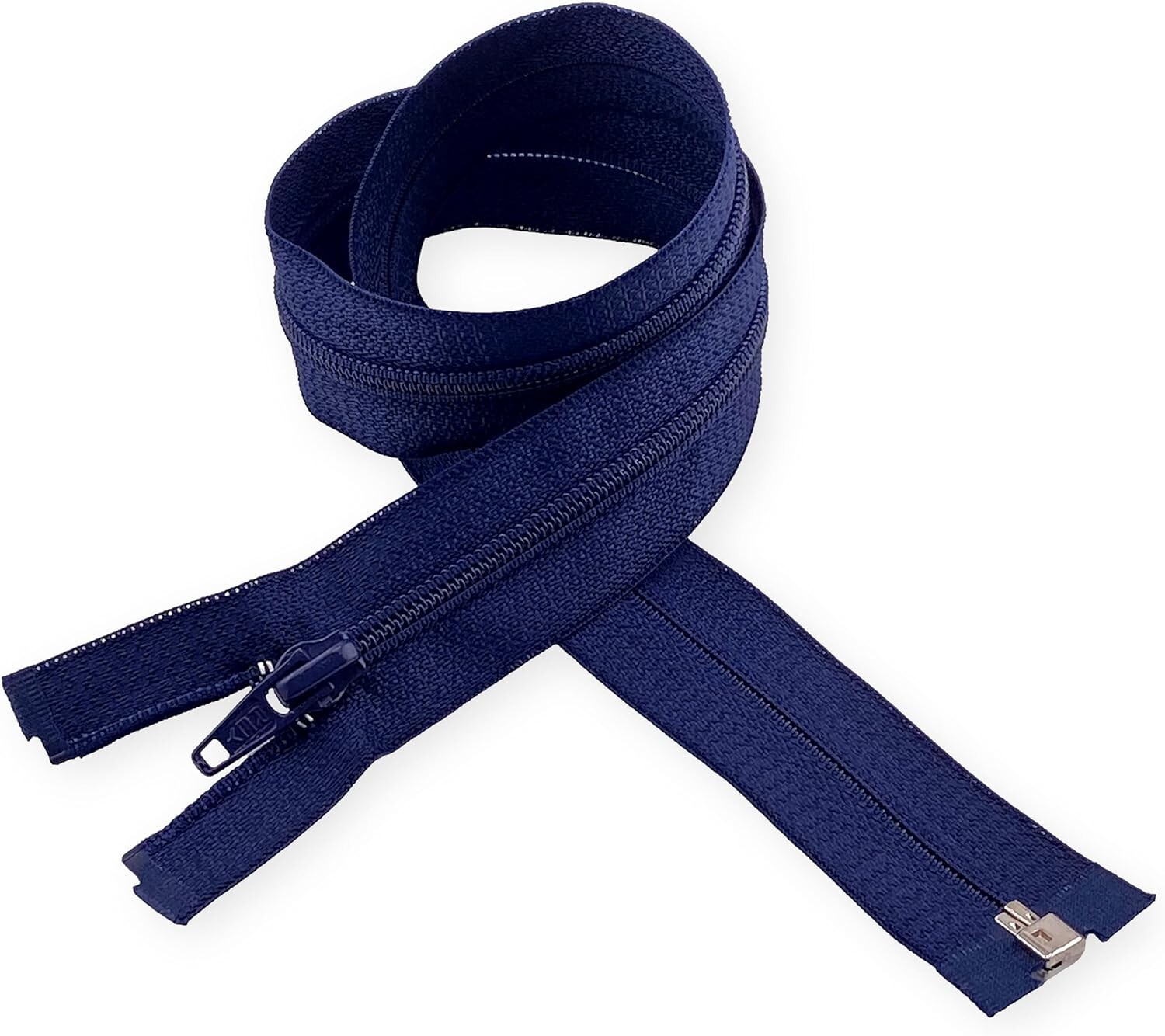 Rey SP60-540 Nylon Zippers (Pack of 50), Navy Blue Color (540), 23.62" Long