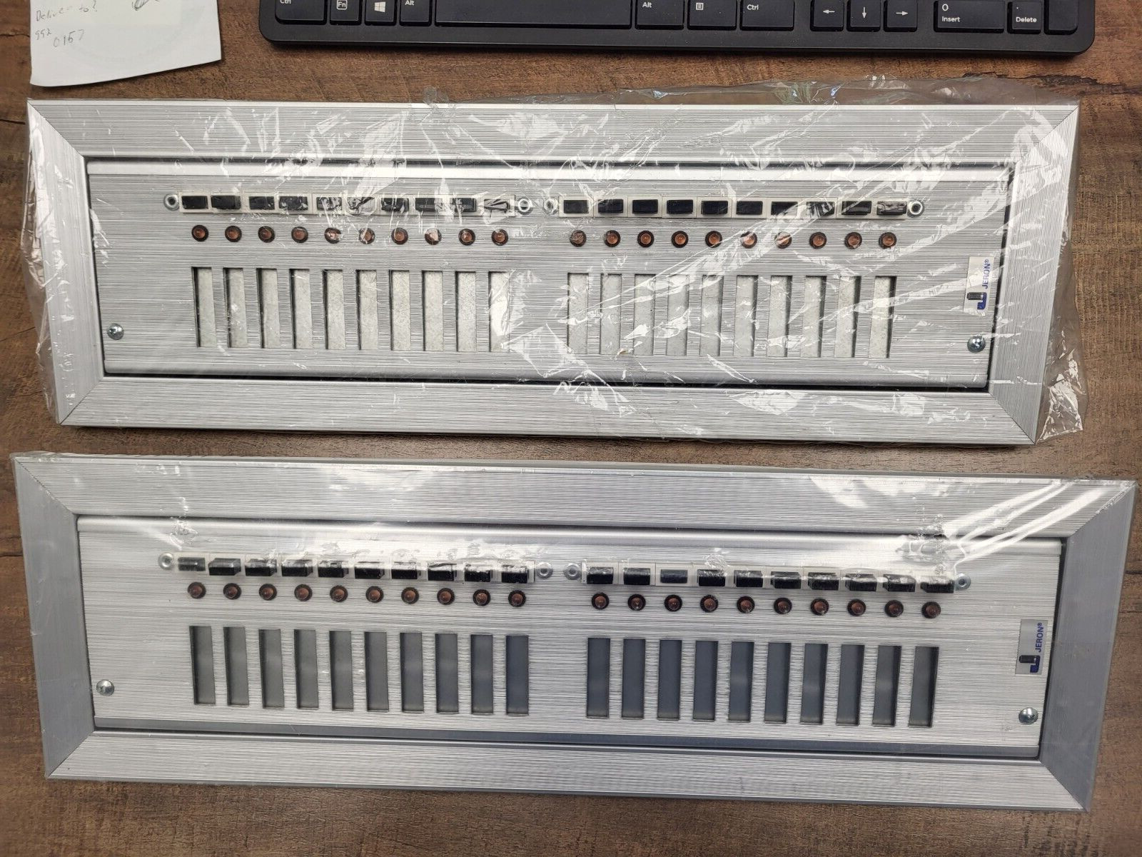 Lot of 2 NOS JERON 8750 Panel Free Shipping!