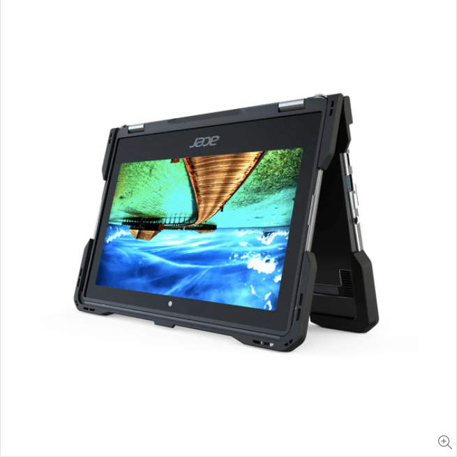 UZBL Rugged Hard Shell Clear Case for Acer Spin 311 (R721T)