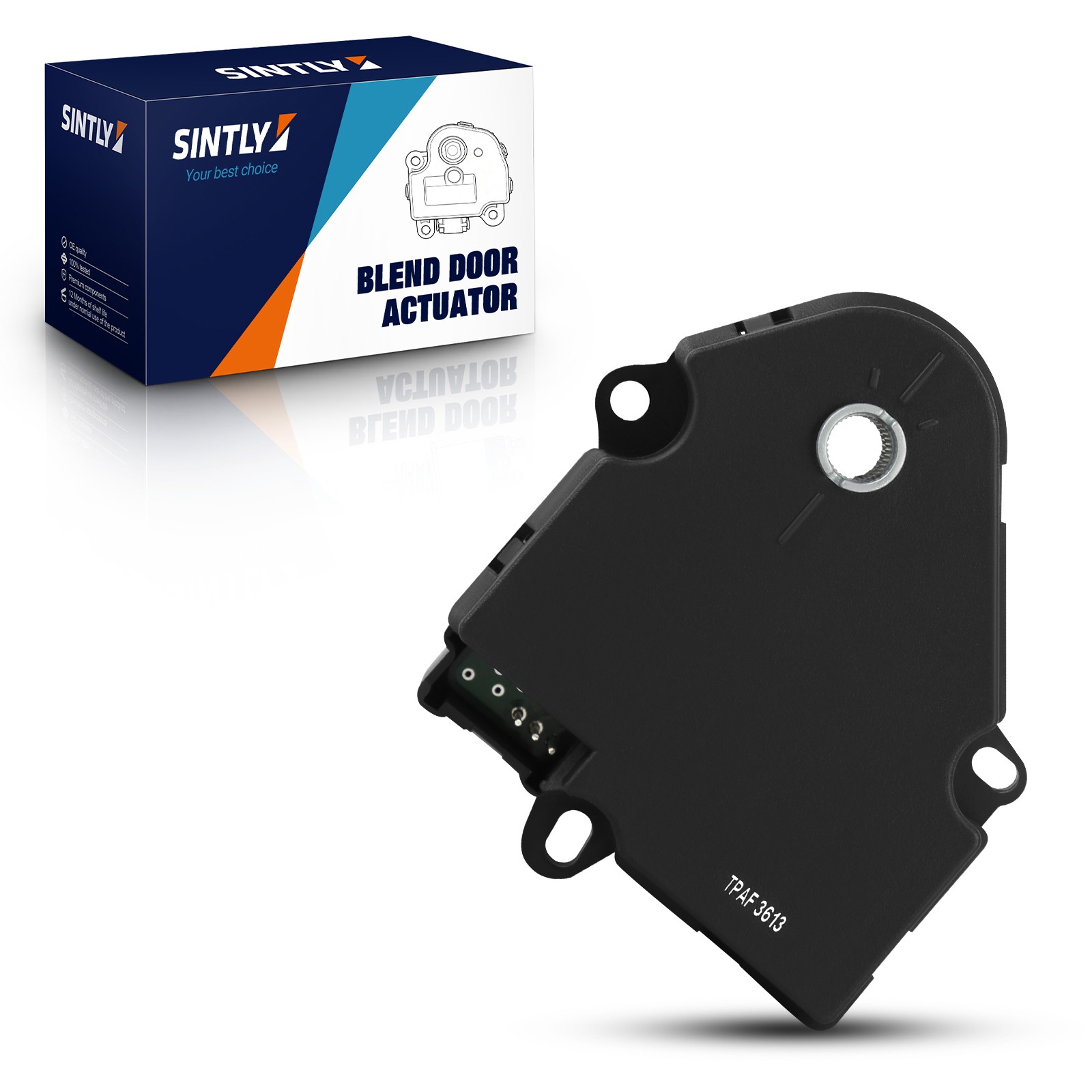 SINTLY AC Heater Blend Door Actuator for Chevy Silverado Tahoe GMC Yukon 604-120