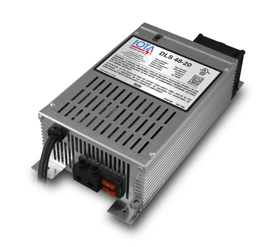 Iota DLS/M-27V-25A/120V 24V 25A Battery Charger Power Converter RV Solar