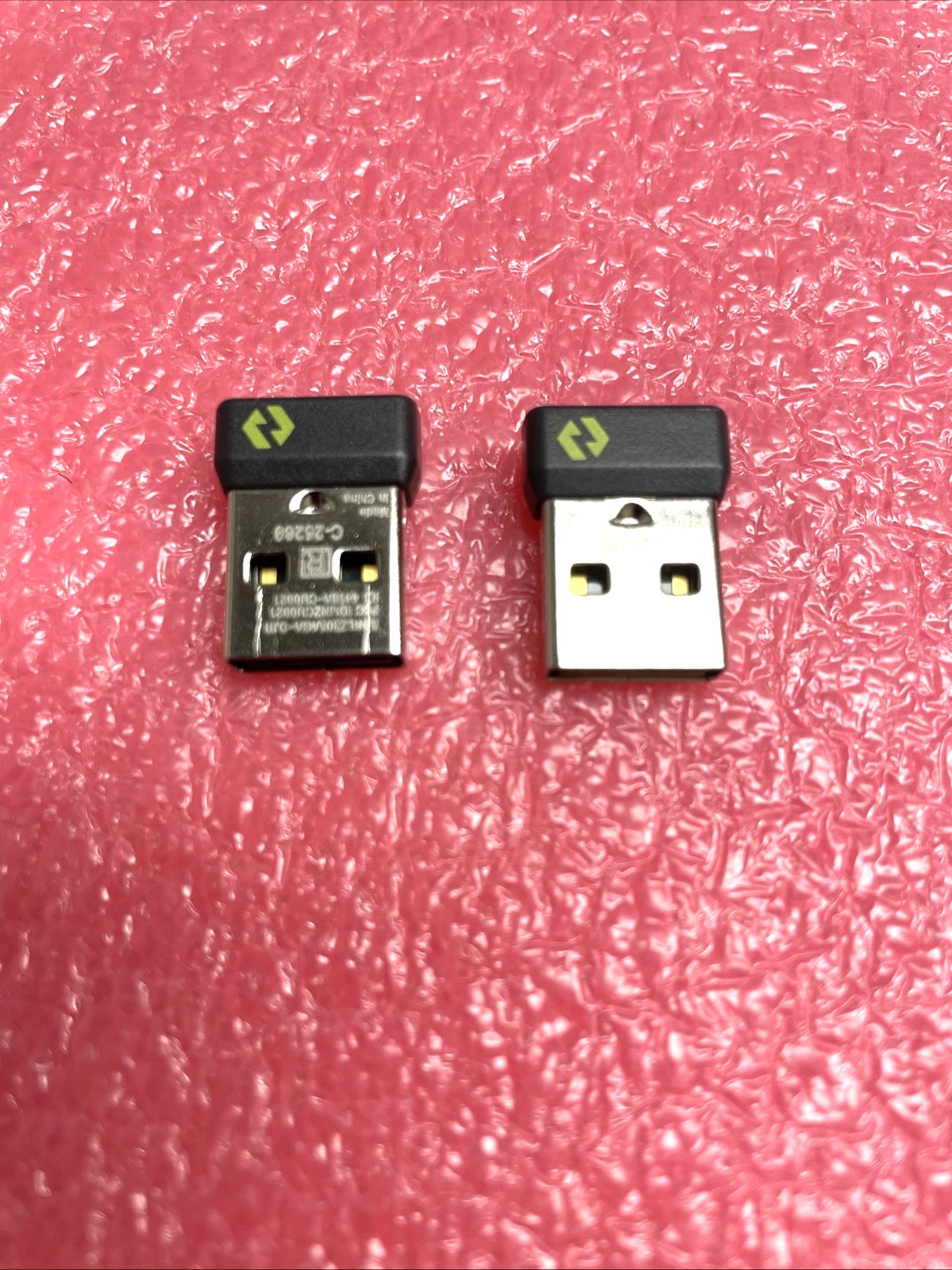 2X Logitech Wireless Keyboard USB Dongle Receiver CU0021.