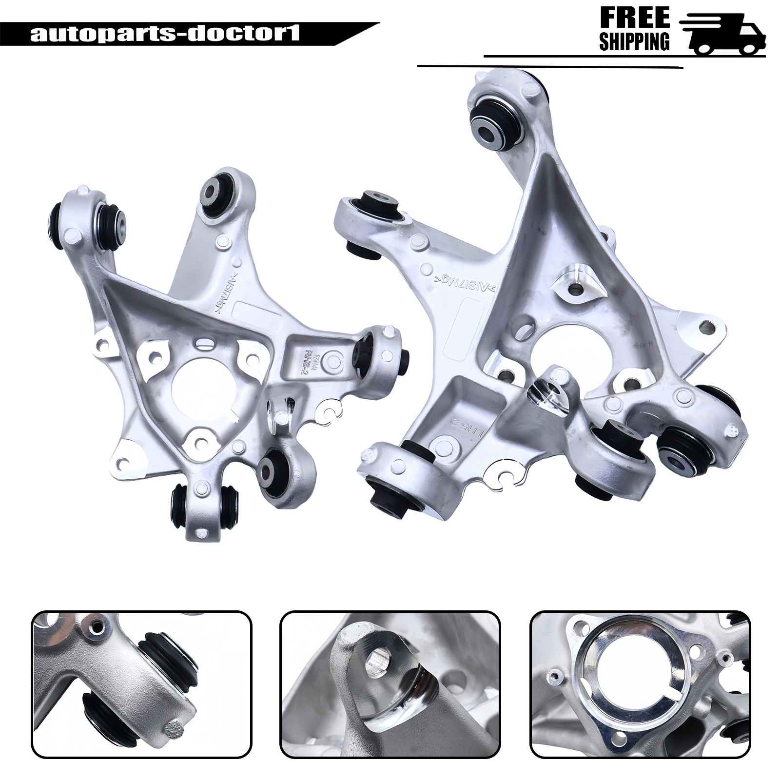 For 2017-2023 Tesla Model 3 Suspension Knuckle Spindle Rear Left+Right Side US