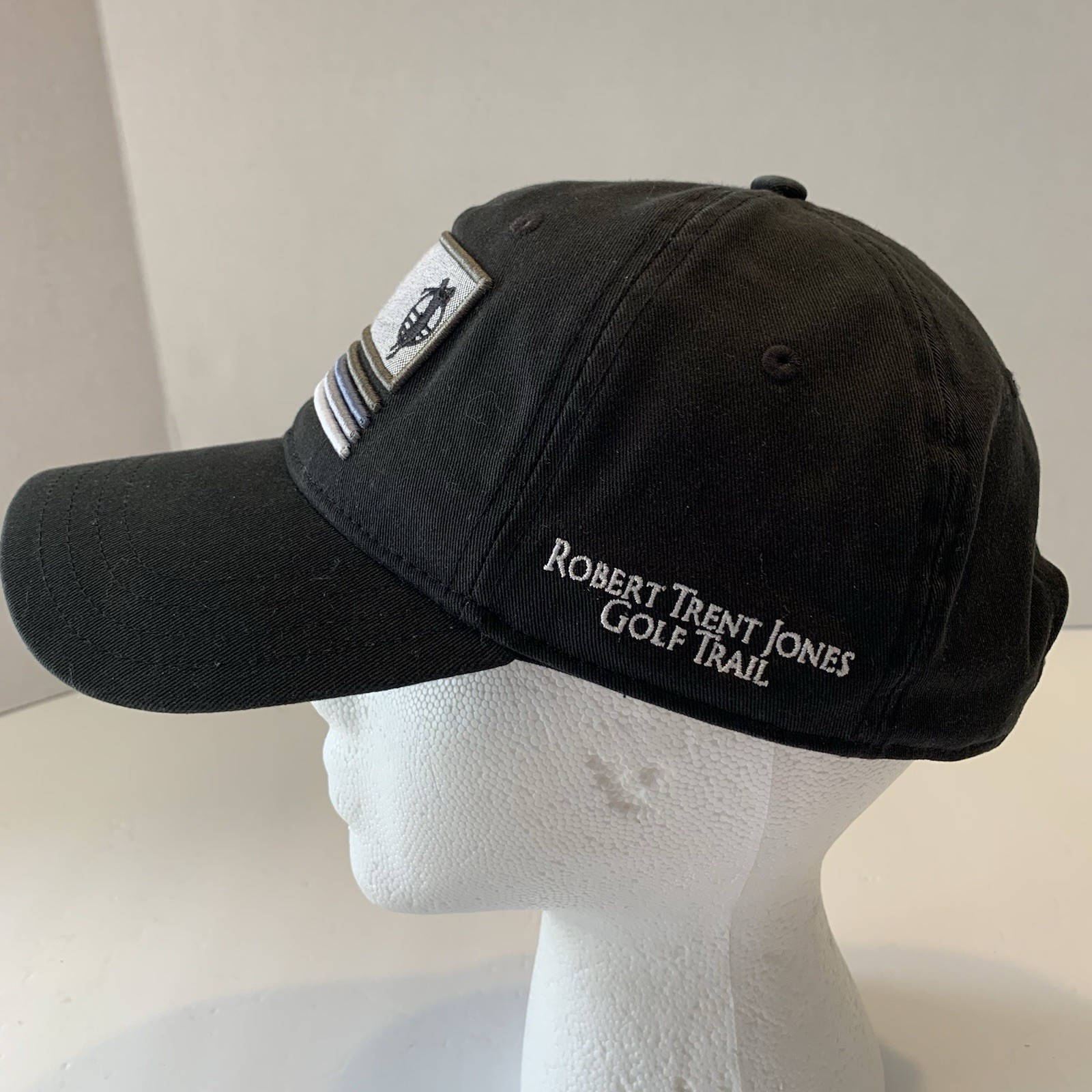 Robert Trent Jones Golf Trail Hat Cap Black Adjustable