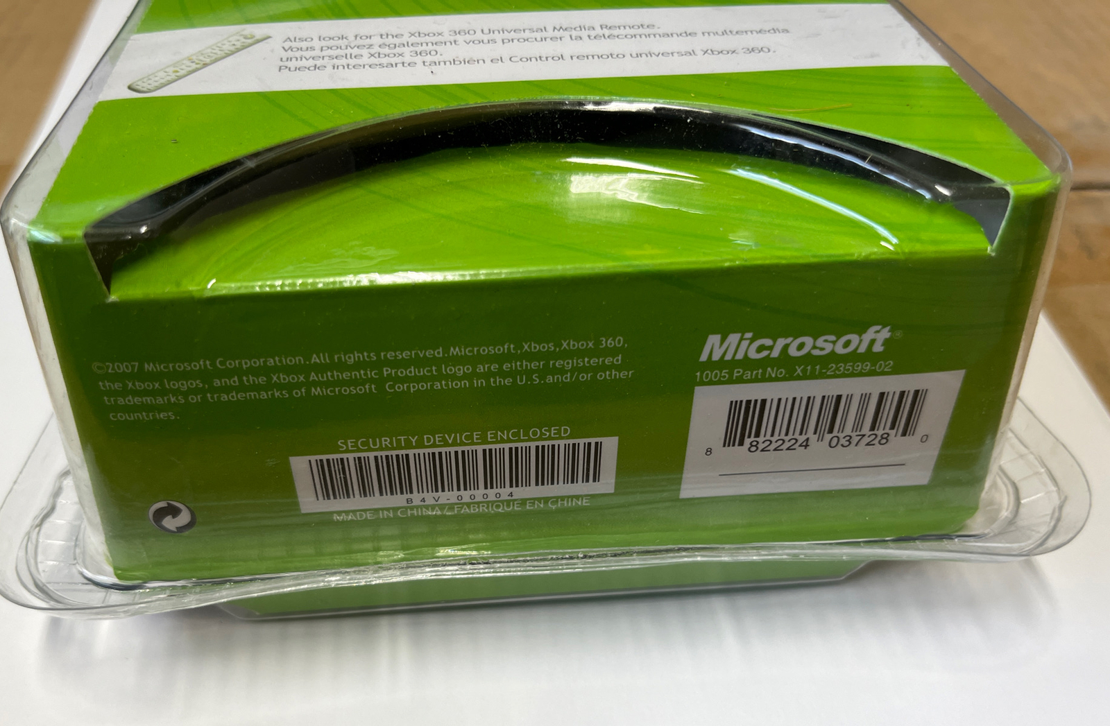 NEW Microsoft Xbox 360 Component HD AV Cable OEM Factory Sealed B4V-00004