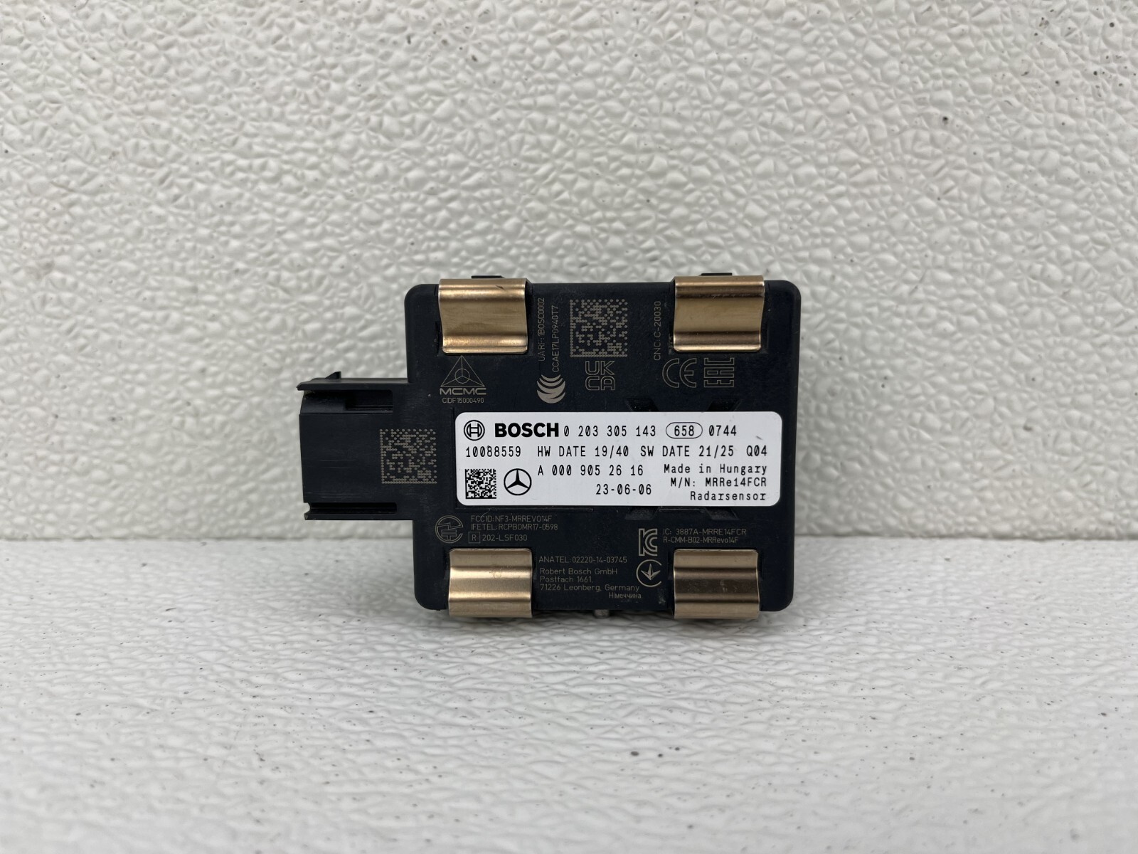 MERCEDES BLIND SPOT DISTANCE RADAR CRUISE CONTROL SENSOR MODULE OEM 0203305143