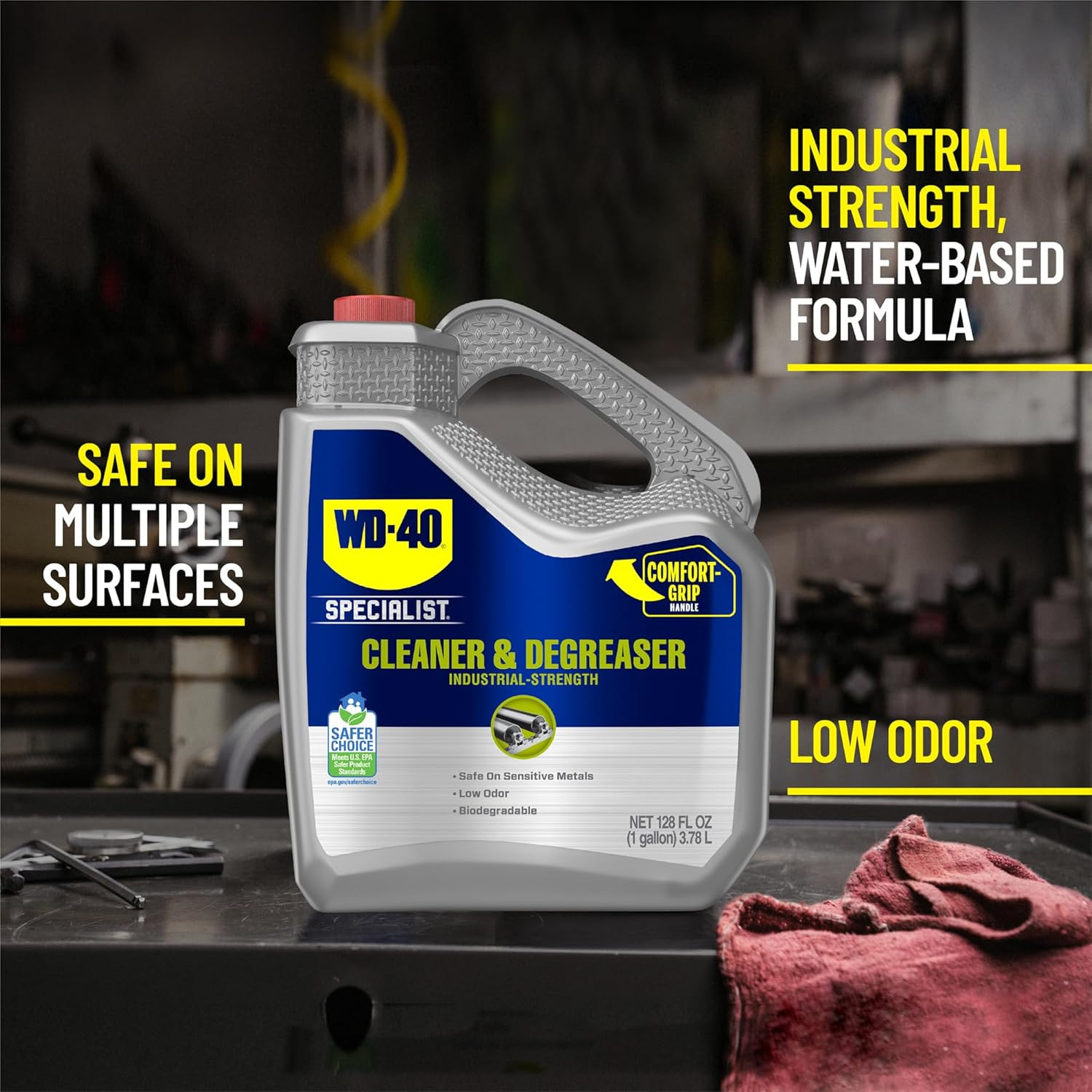 Cleaner & Degreaser, Multi-Surface Cleaning Solution, One Gallon