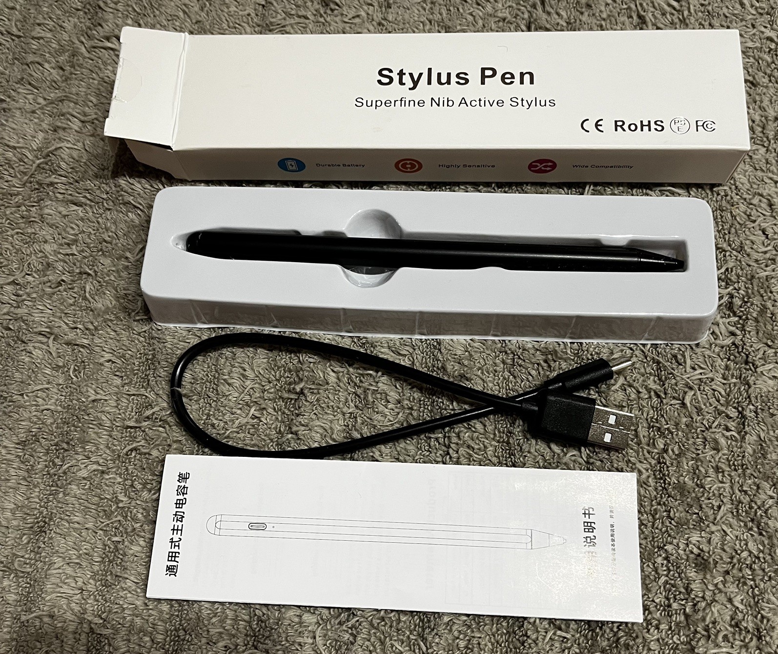 EVACH Active Stylus Pen K806 Black - Brand New