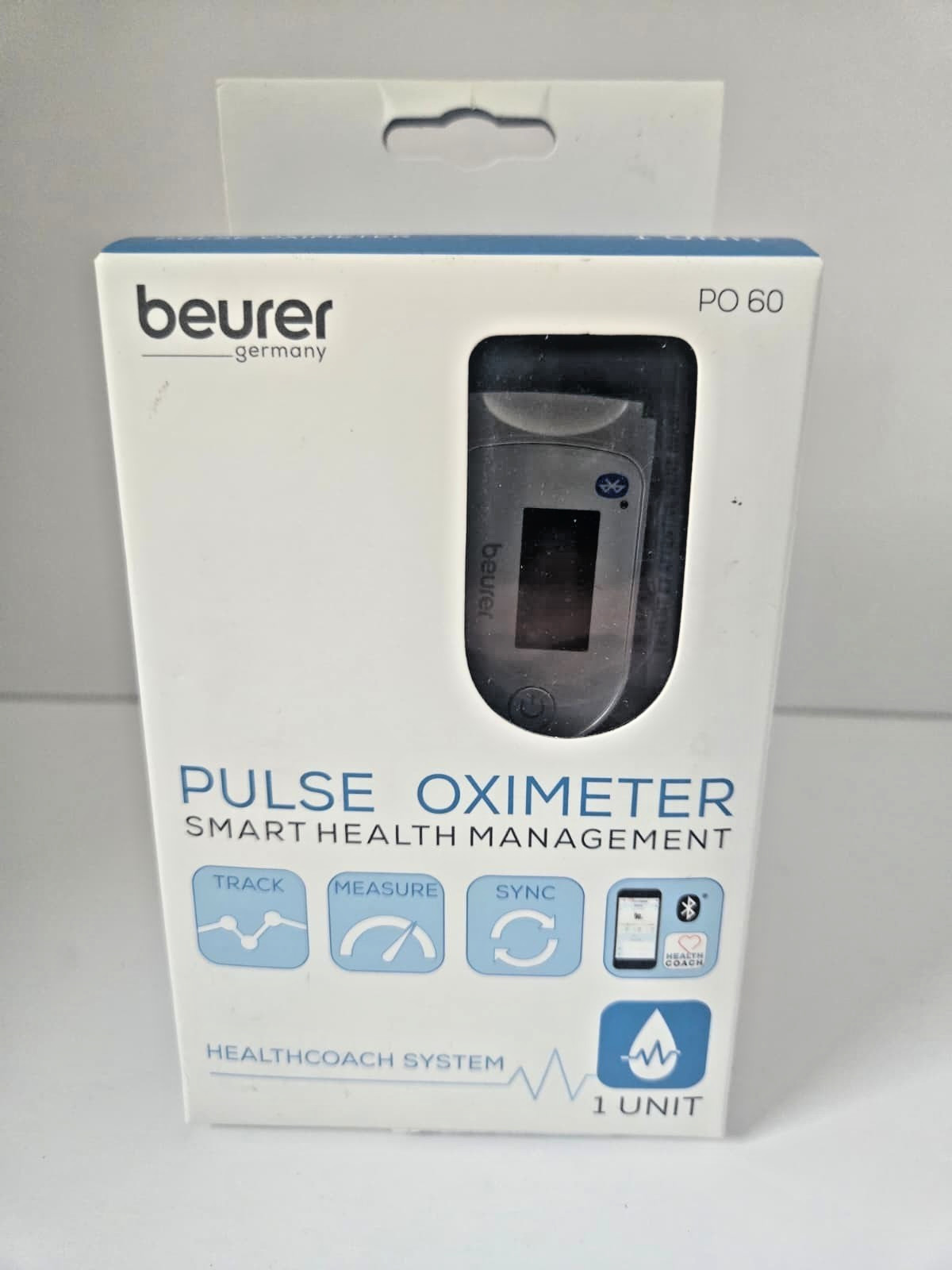 Beurer PO60: Pulse Oximeter - NEW - Complete in box