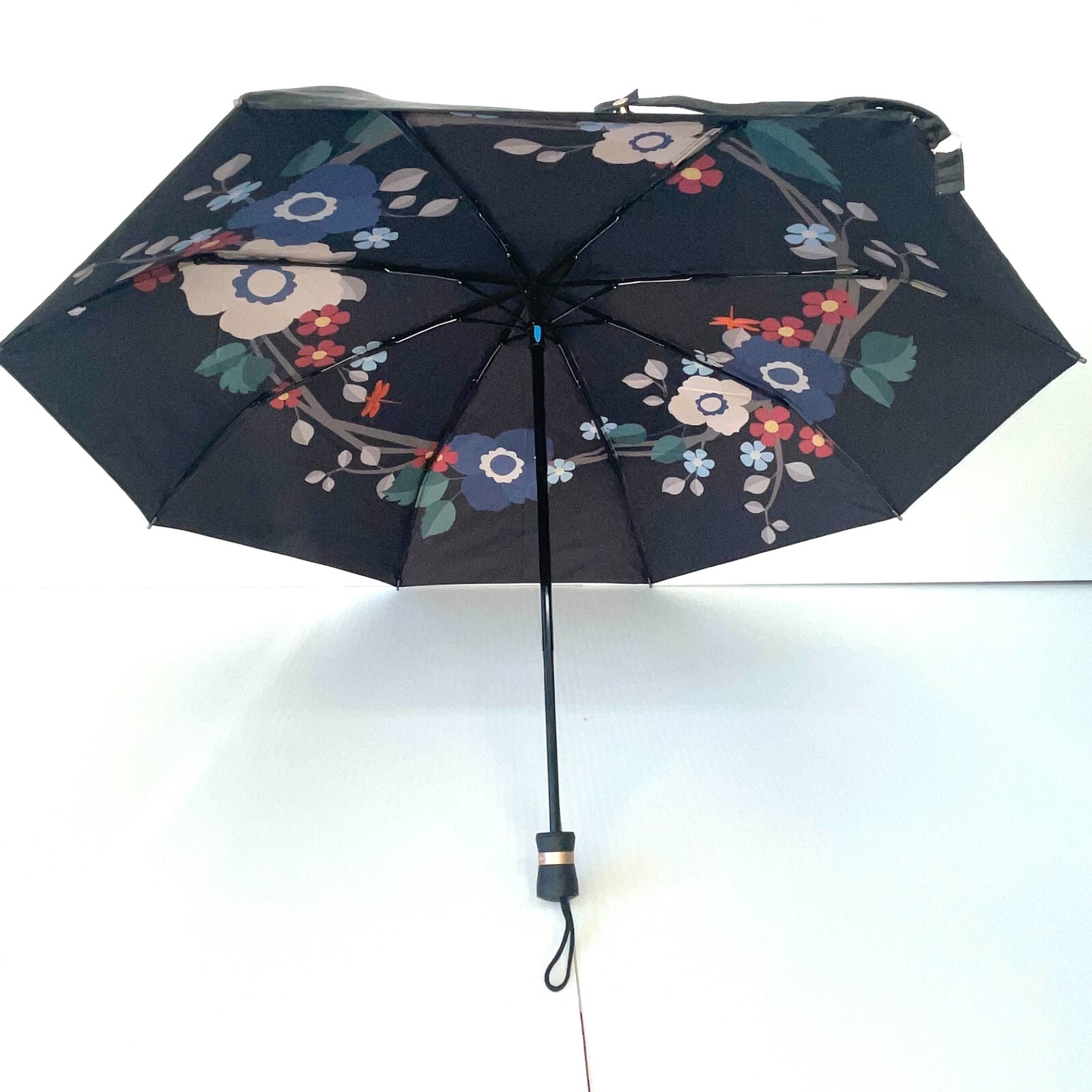 Compact umbrella, Small folding umbrella, Flower umbrella. 2 layer umbrella.