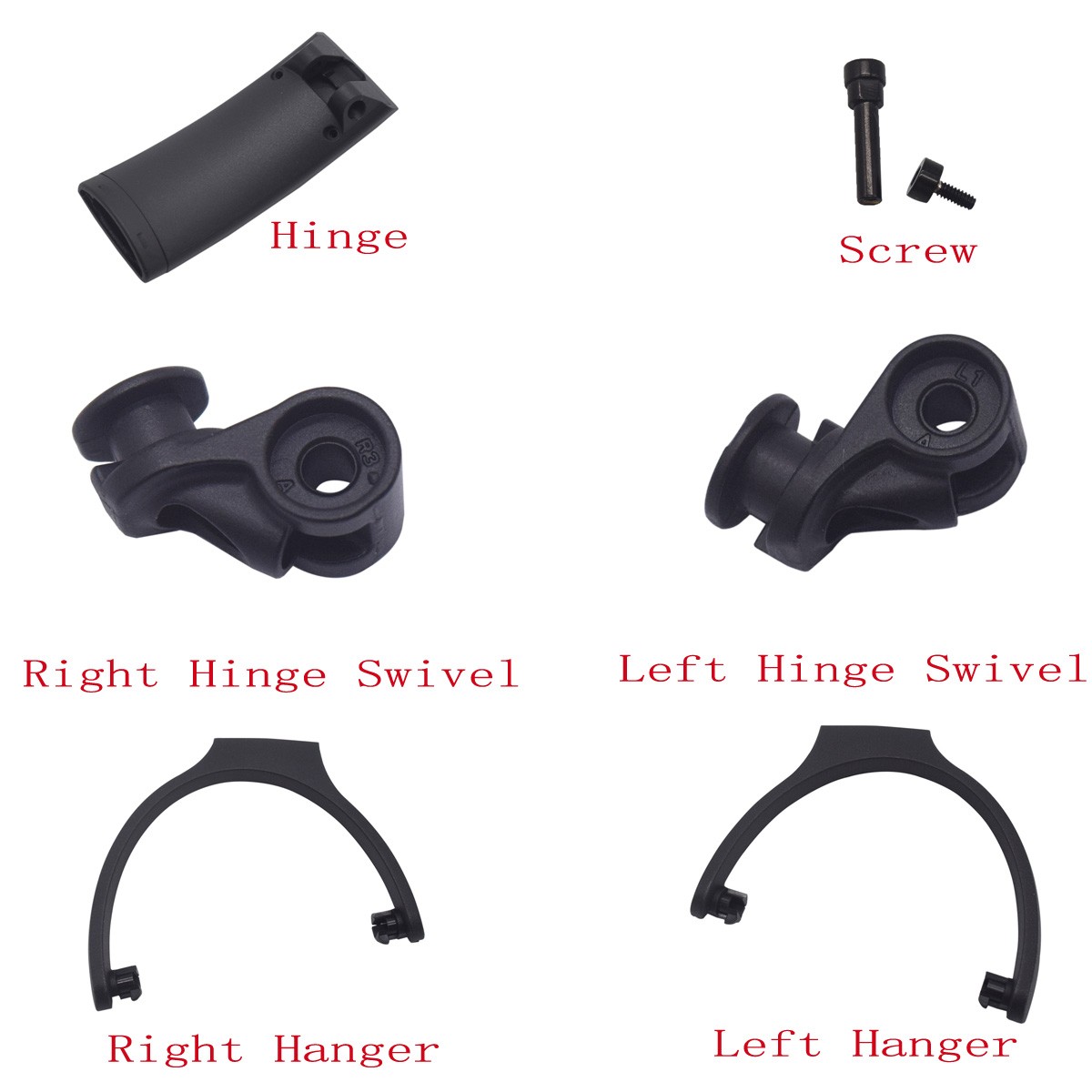 Bose QuietComfort QC45 QC35 I II Metal Hinge Swivel Screw Washers - Part