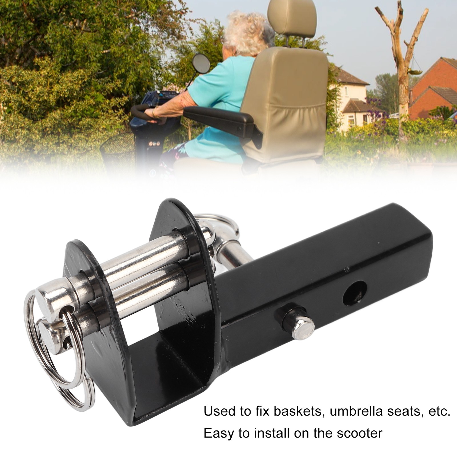 Mobility Scooter Rear Mounting Bracket Aluminium Alloy Scooter Replacement WT