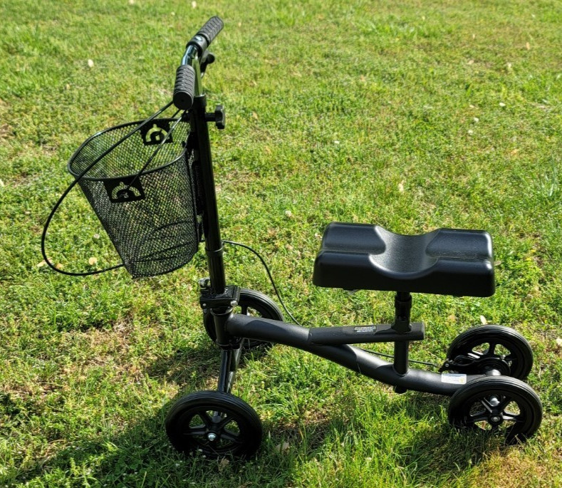 Ortho Knee Bike/Scooter w/Brakes - 1 Use - Adjustable Seat & Handlebars/Foldable