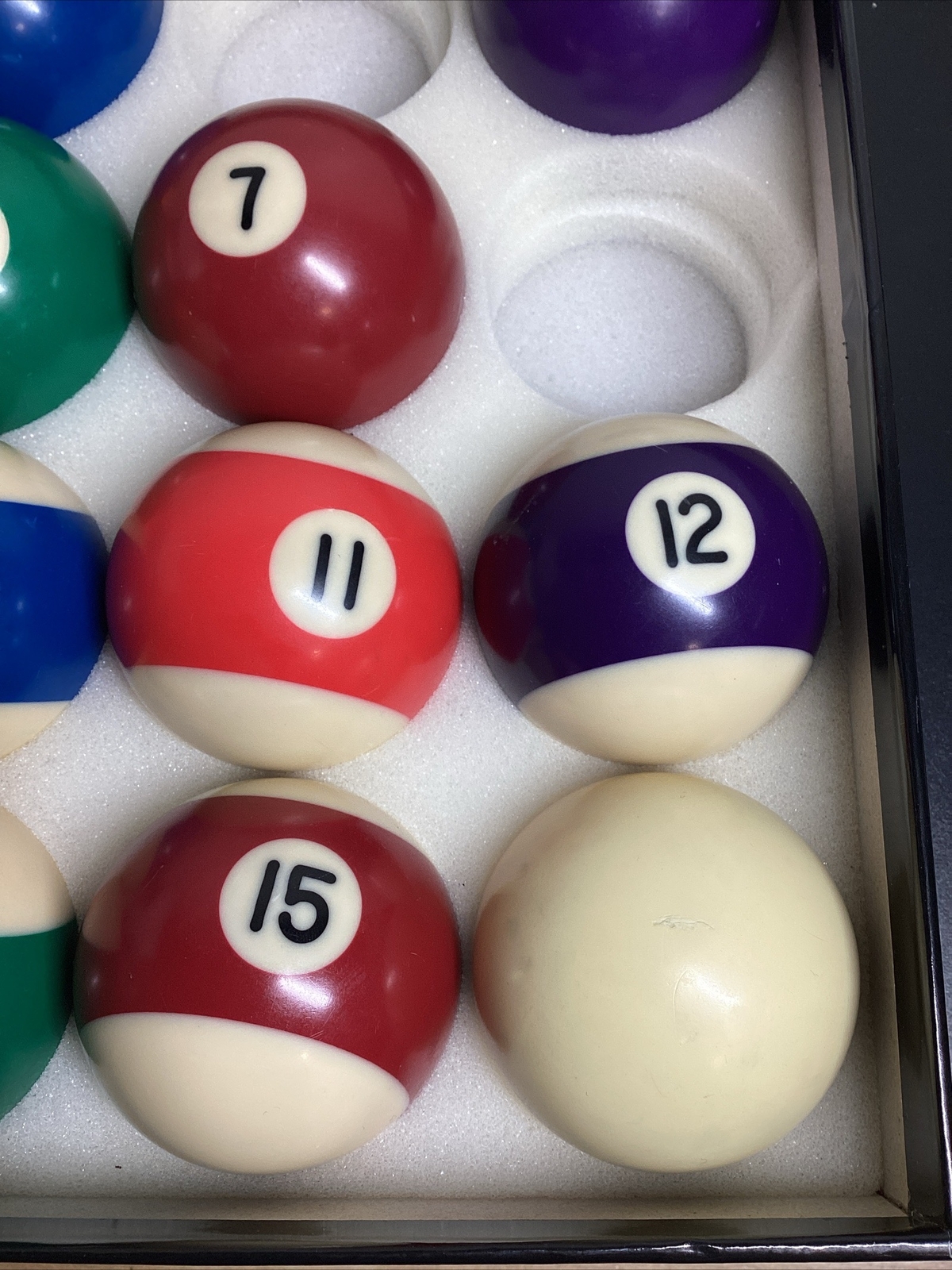 14x REPLACEMENT SOLID POOL BALLS 2 1/4”