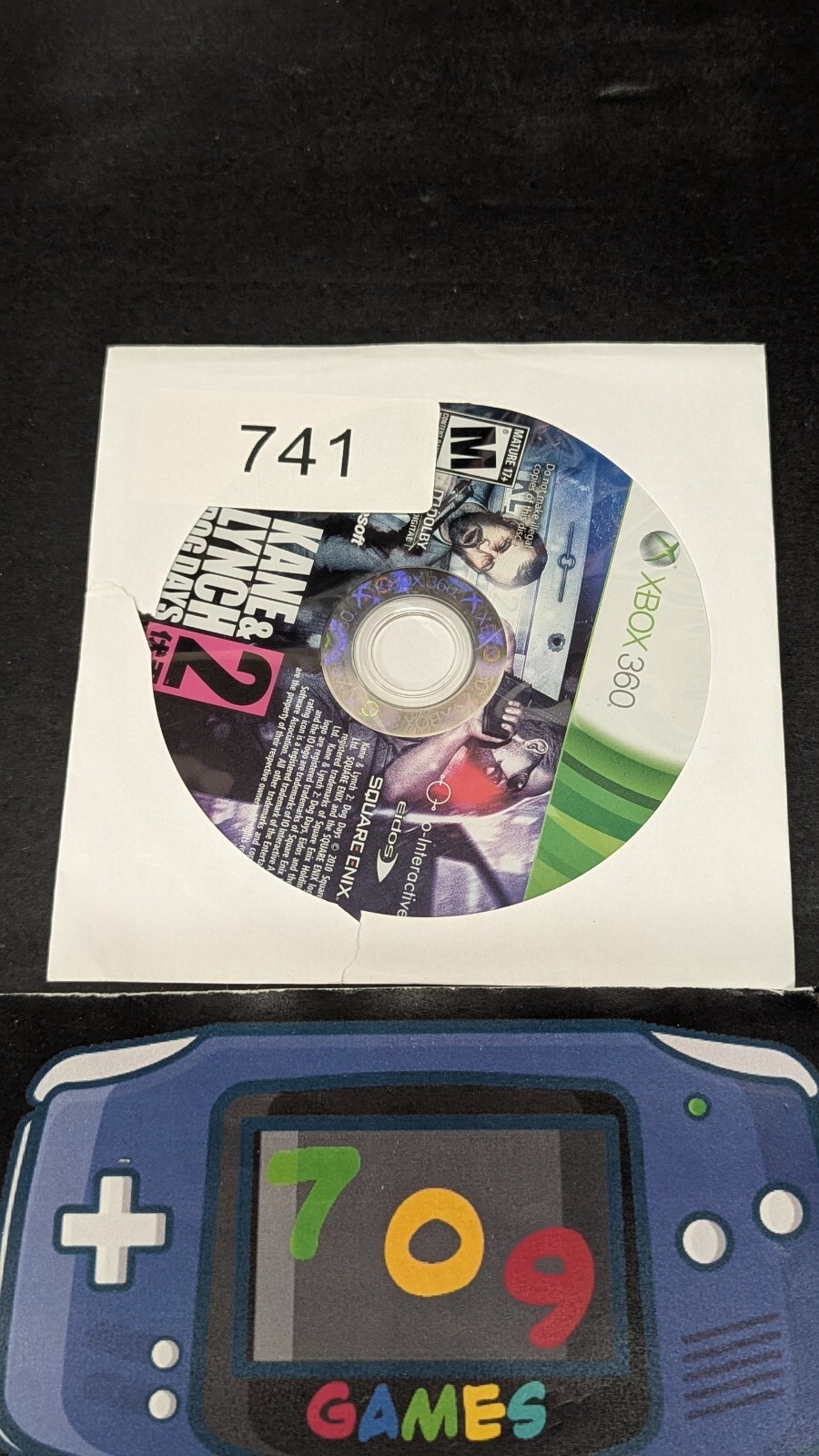 Kane and Lynch 2 Dog Days (Microsoft Xbox 360, 2010) DISC ONLY