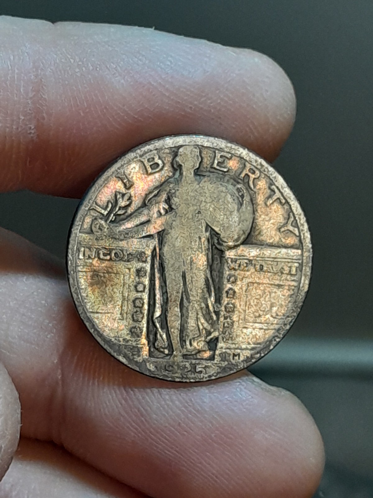 1925- P Standing Liberty Quarter