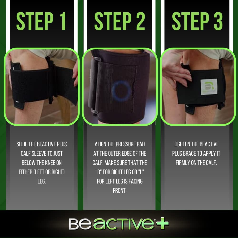 BEACTIVE Plus Acupressure System - Sciatica Pain Relief Brace For Sciatic Ner...