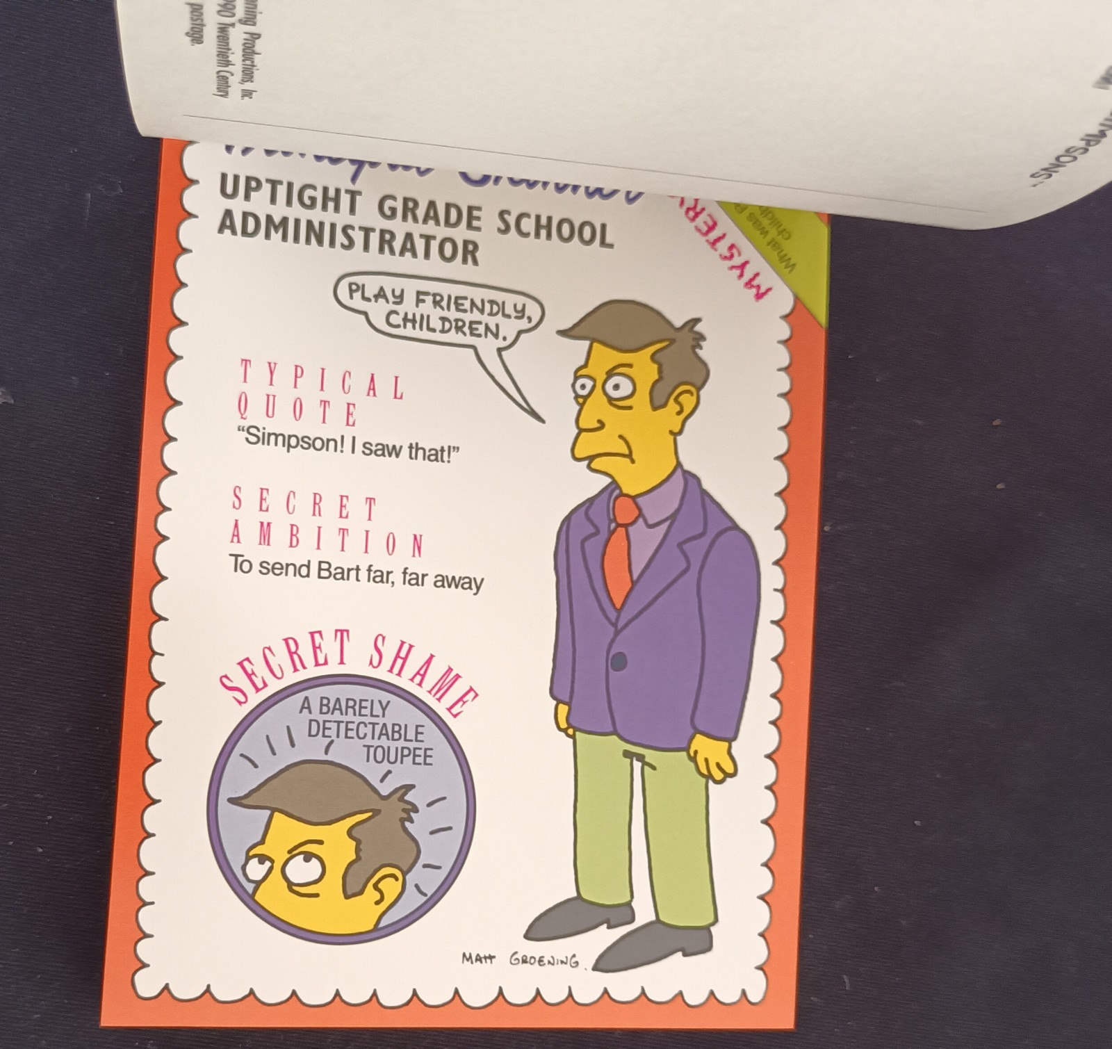 Greetings From The Simpsons 32 Postcards. 1st Print Edition 1990