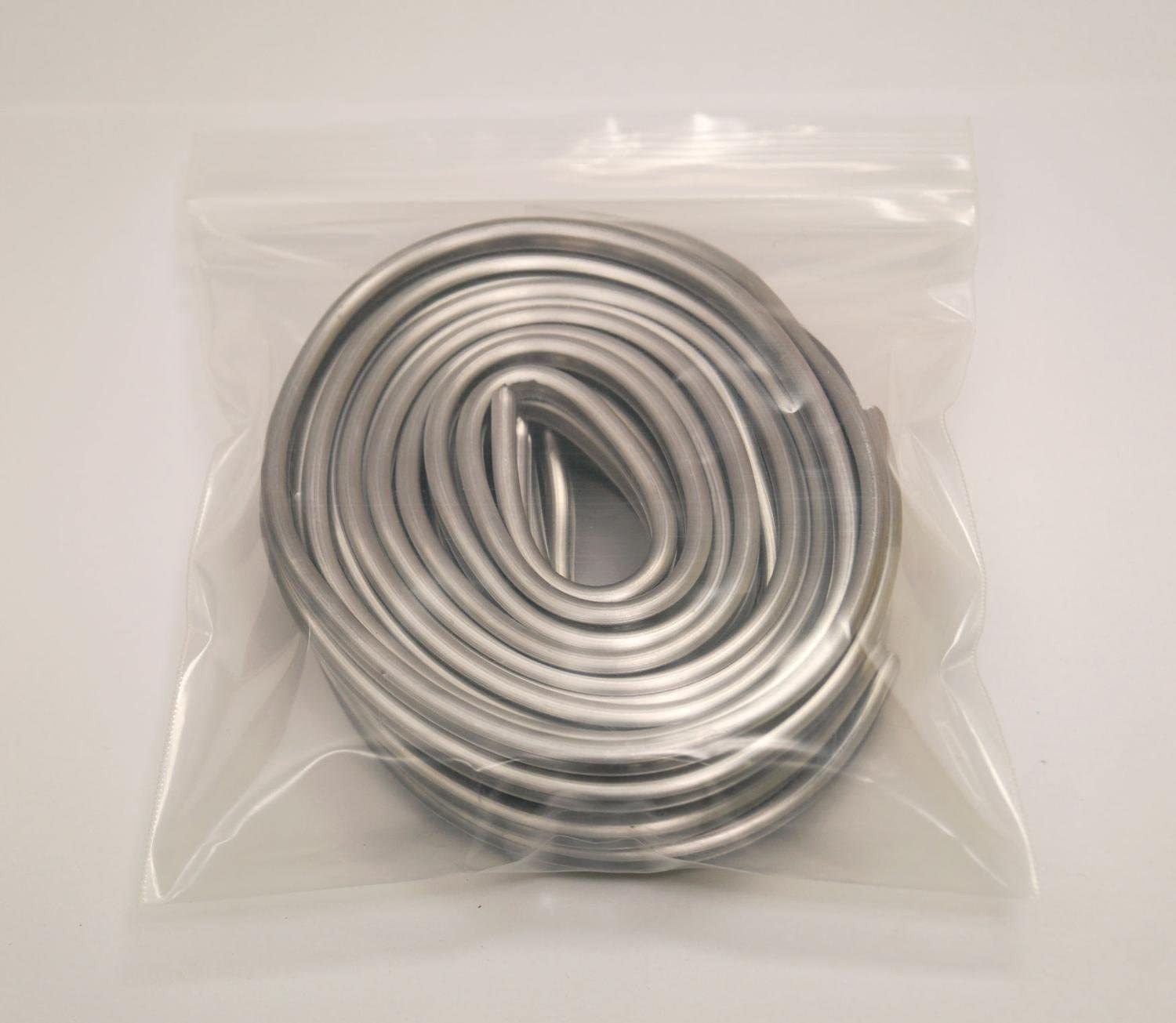 5/64" round U Lead Hobby Came - 12 Ft (Rolled & Bagged)