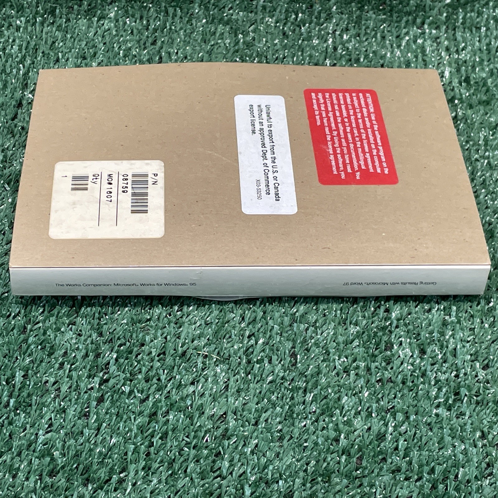 Microsoft Home Essentials 98 Media CD-ROM, Guide & Product Certificate - Sealed!