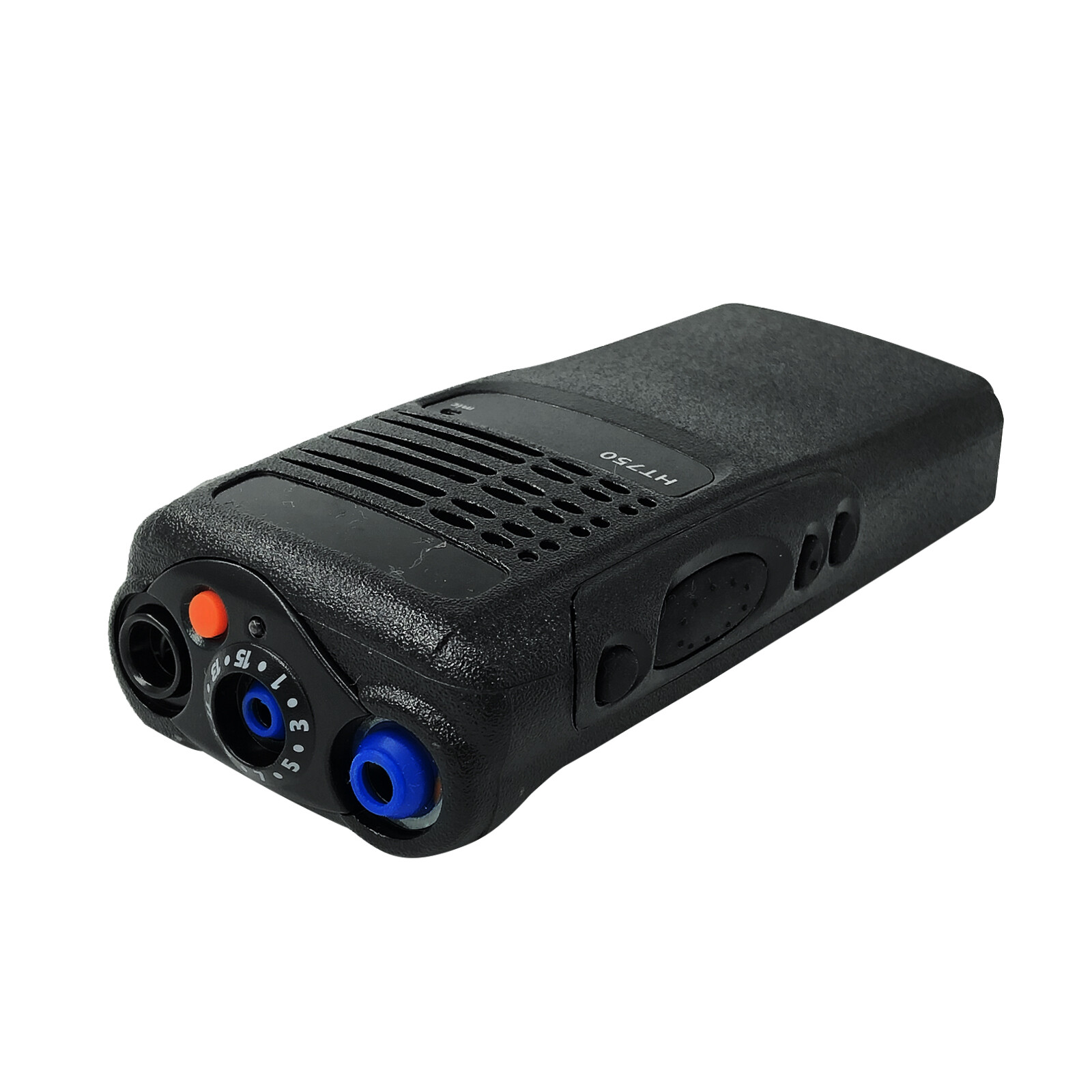 Black Replacement Front Housing Case With Speaker for HT750 Radio Handheld