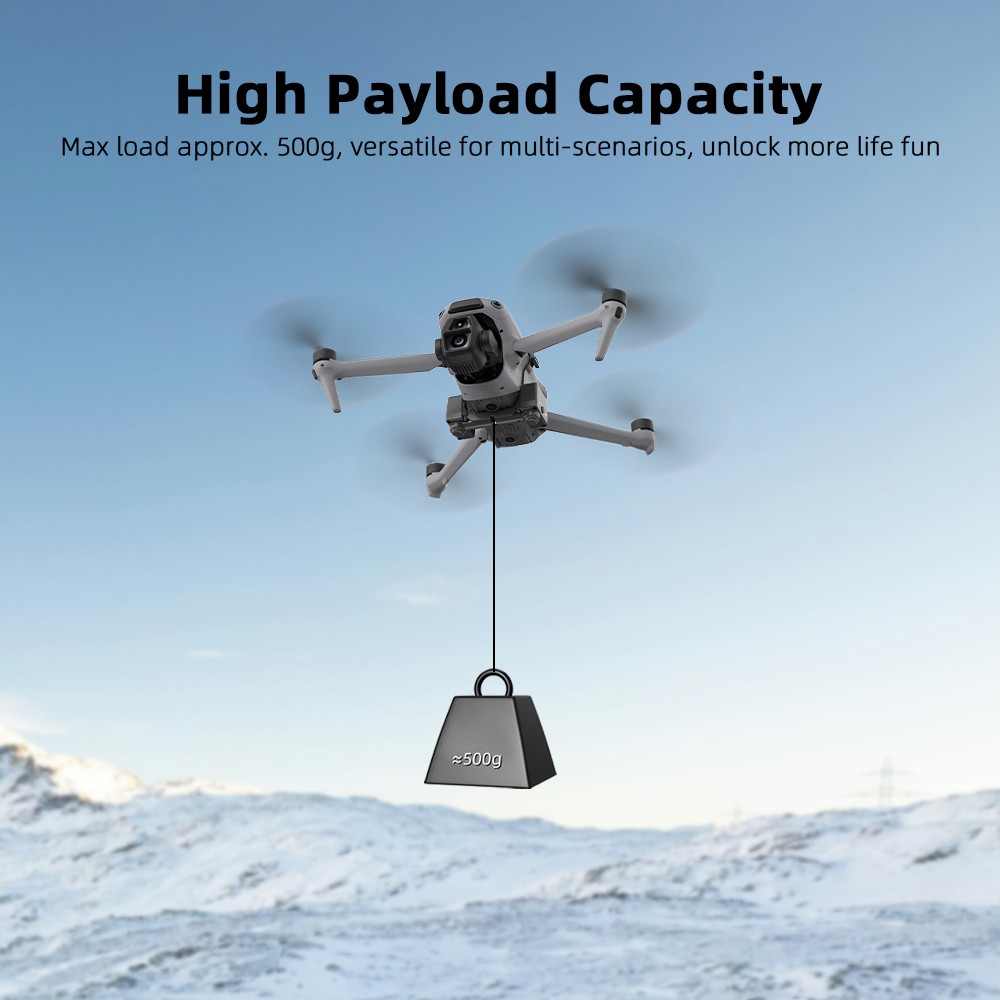 Air Dropper For DJI AIR 3 / 3S Drone RC Thrower Device System Load Accessories