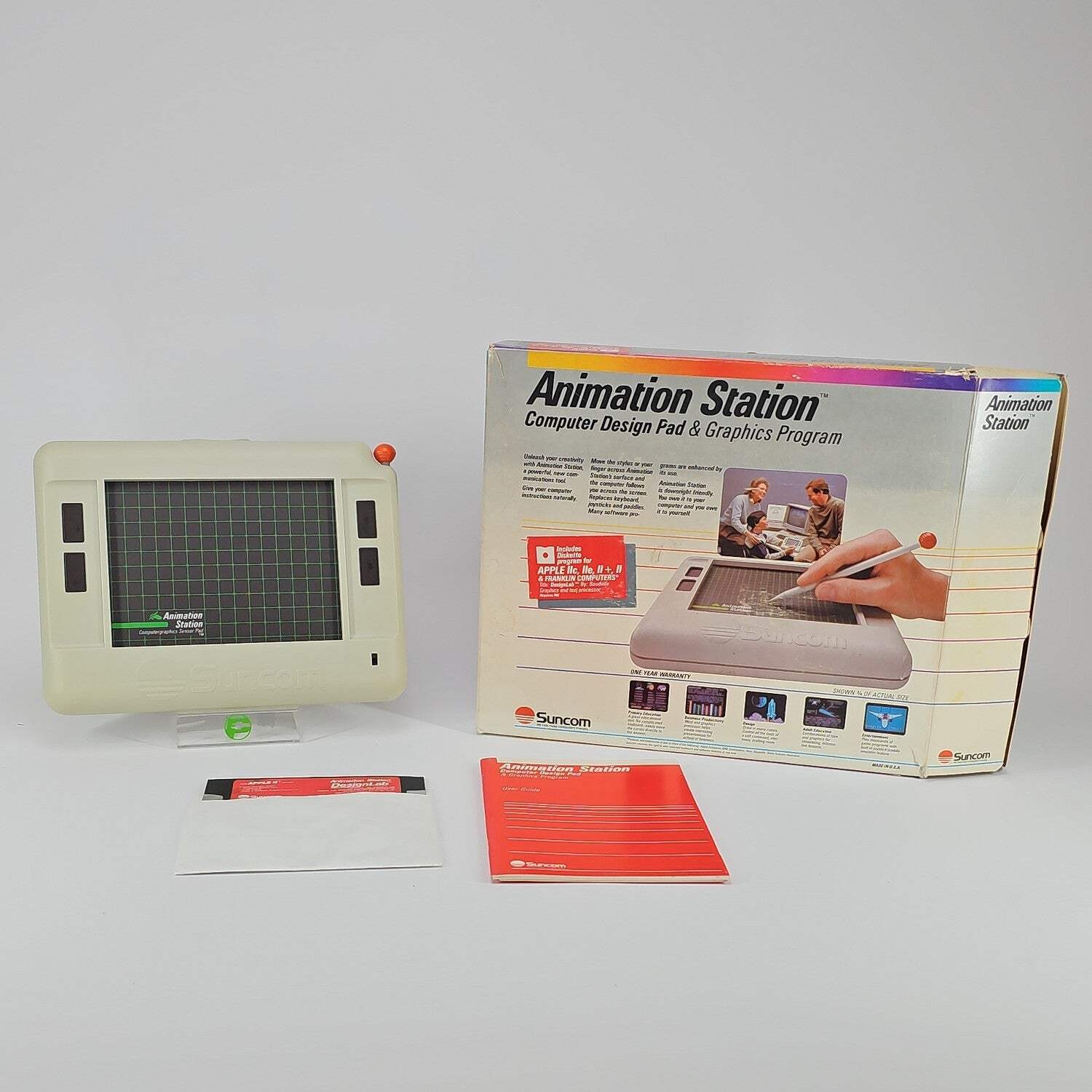 Suncom Animation Station 7" USB Drawing Tablet GTA025 White